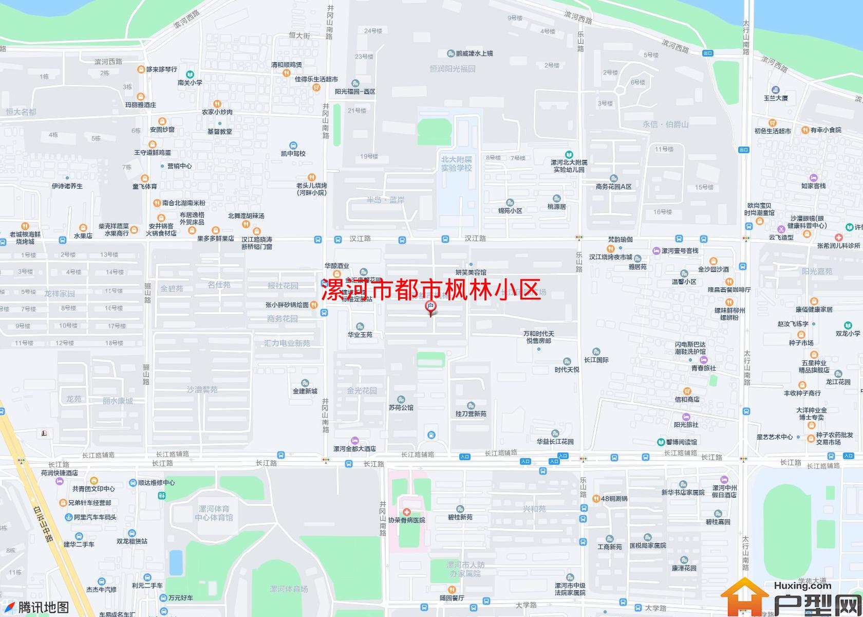 都市枫林小区小区 - 户型网