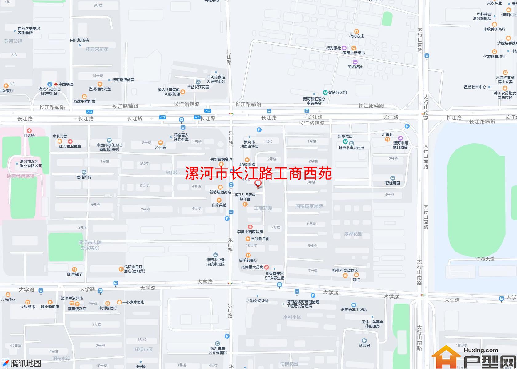 长江路工商西苑小区 - 户型网