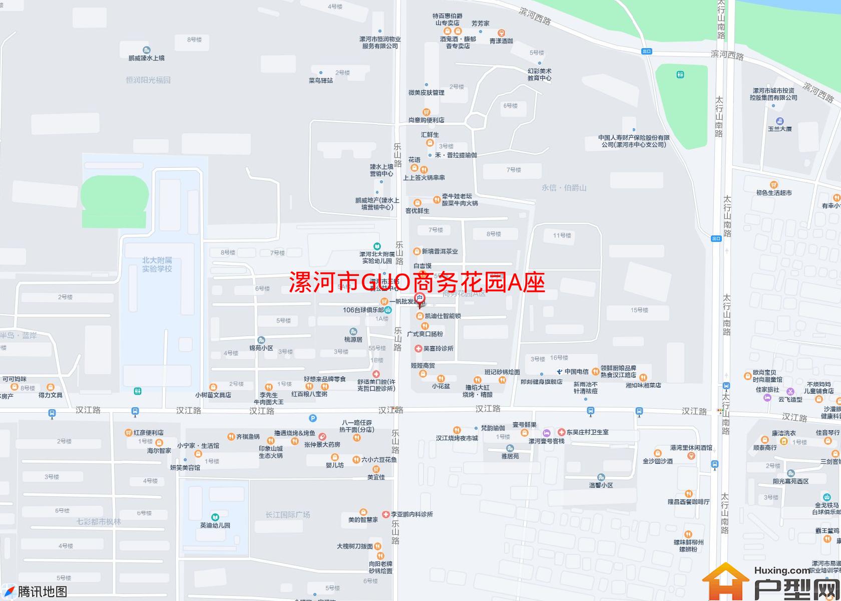 GUO商务花园A座小区 - 户型网