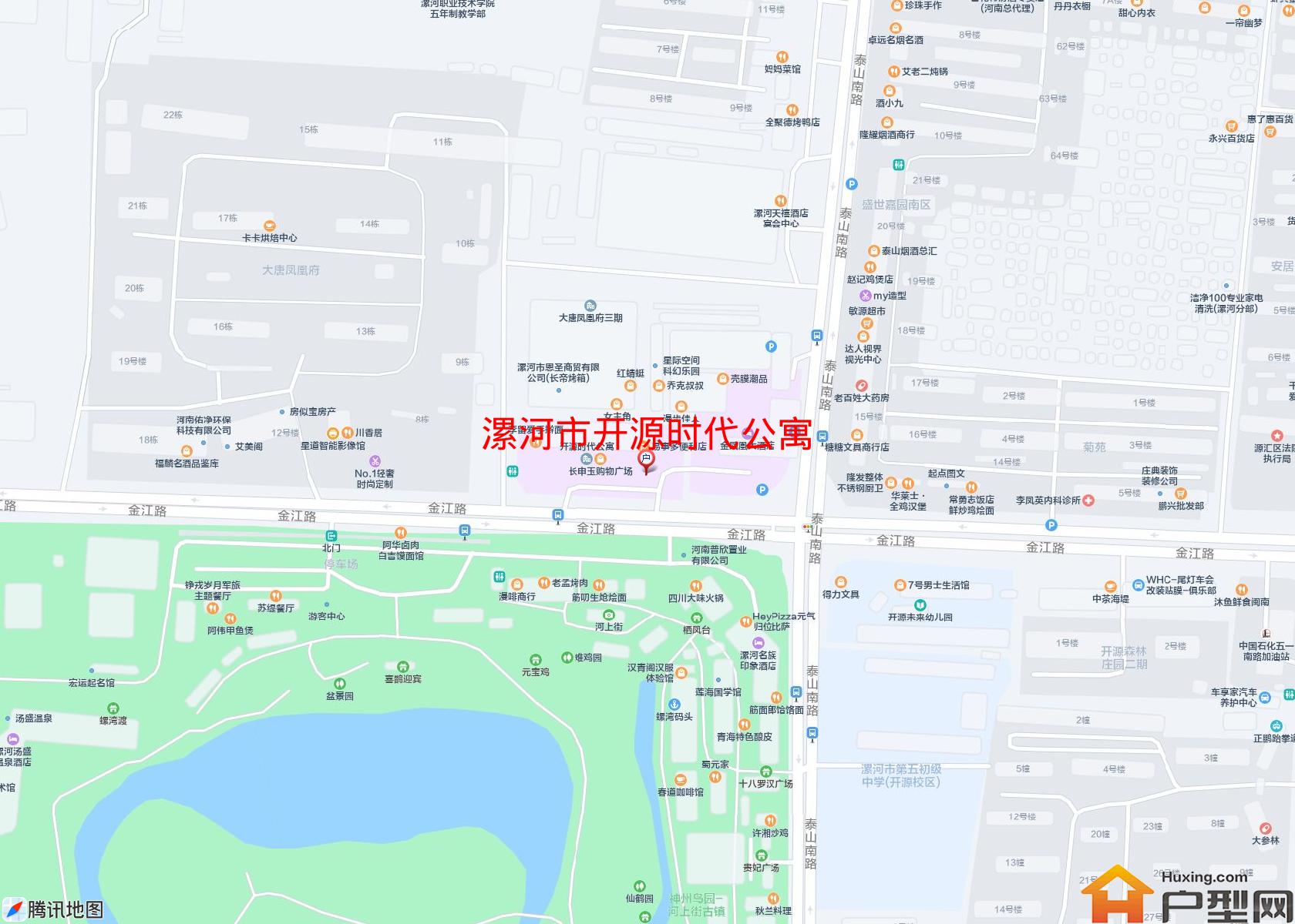 开源时代公寓小区 - 户型网