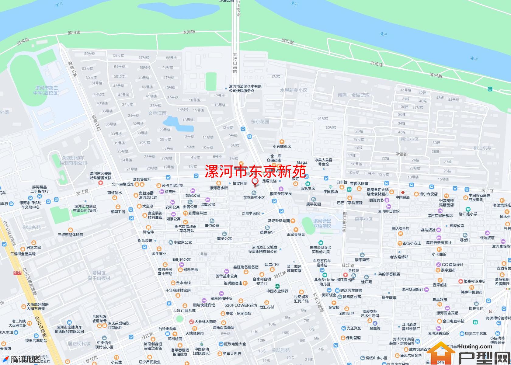 东京新苑小区 - 户型网