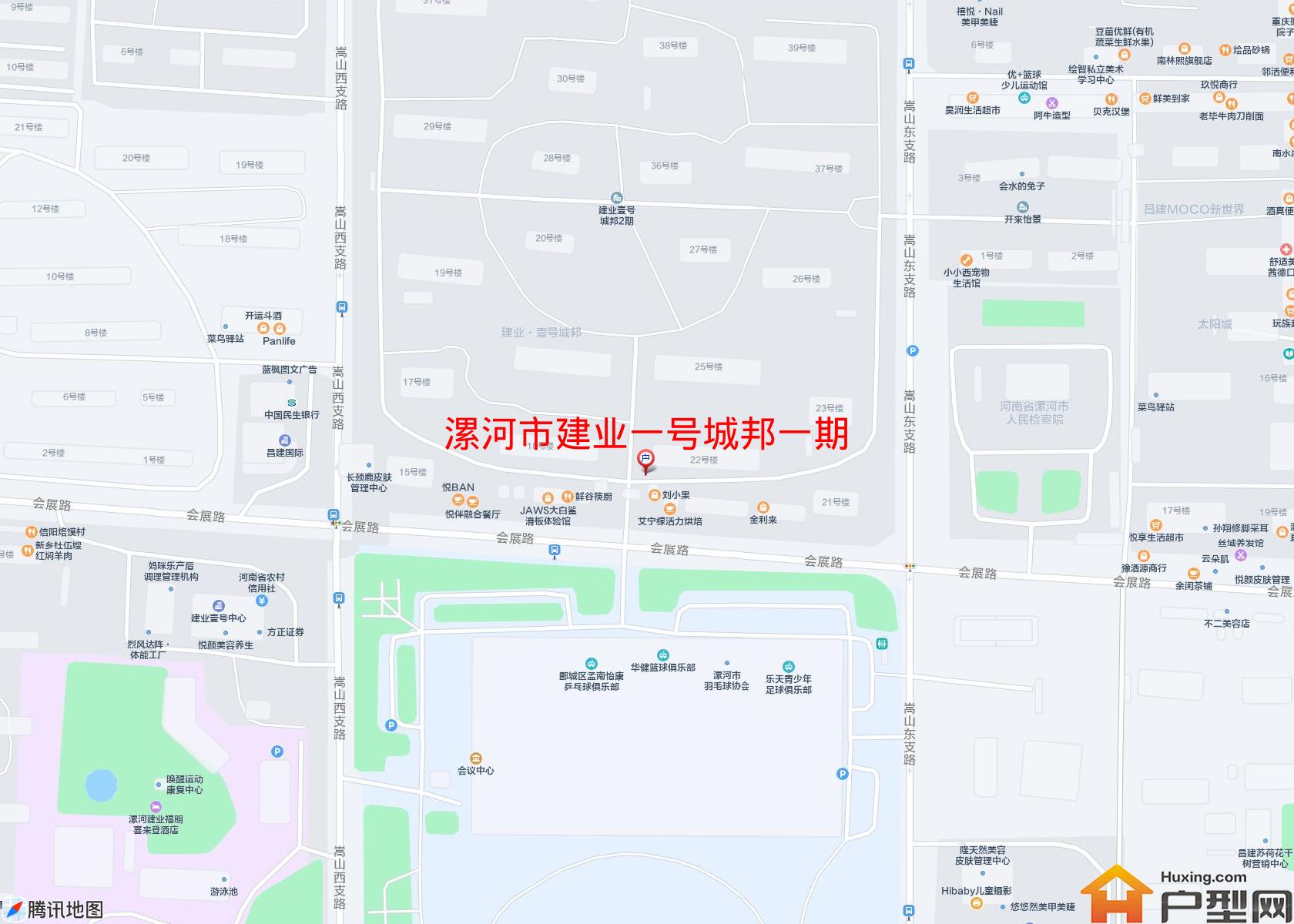 建业一号城邦一期小区 - 户型网