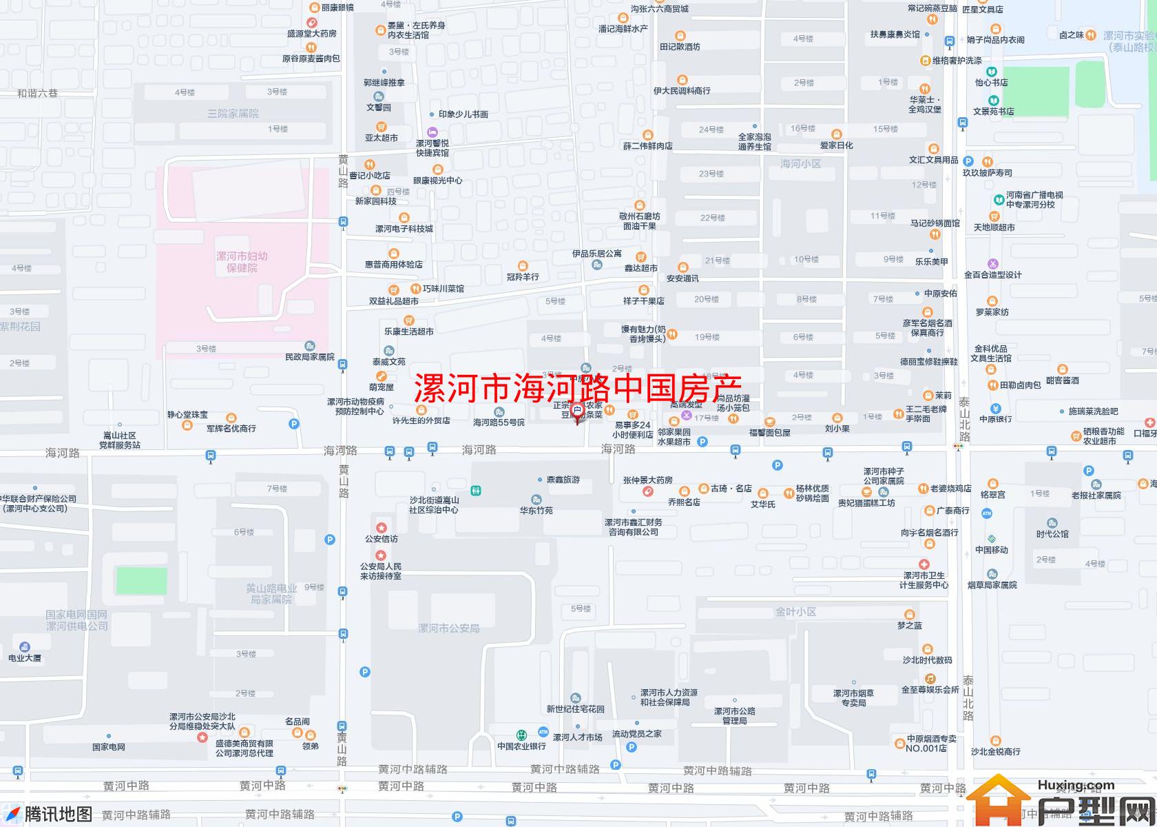 海河路中国房产小区 - 户型网