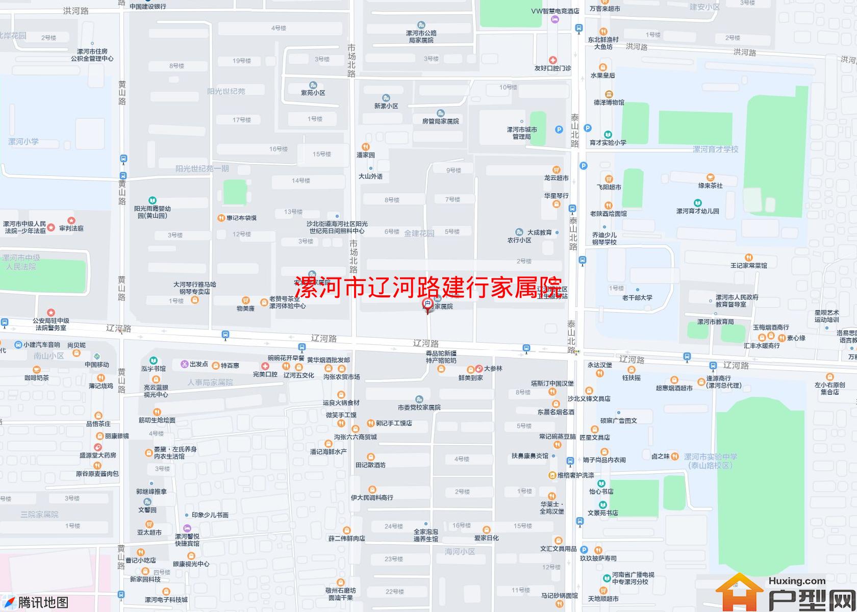 辽河路建行家属院小区 - 户型网