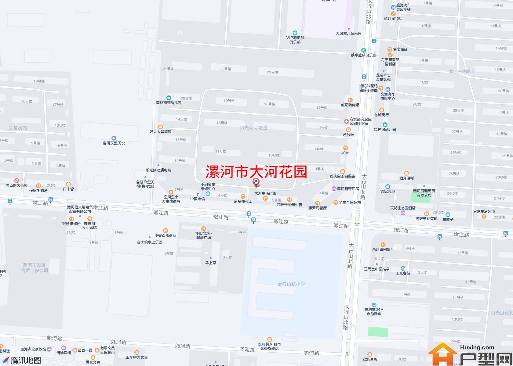 大河花园小区 - 户型网