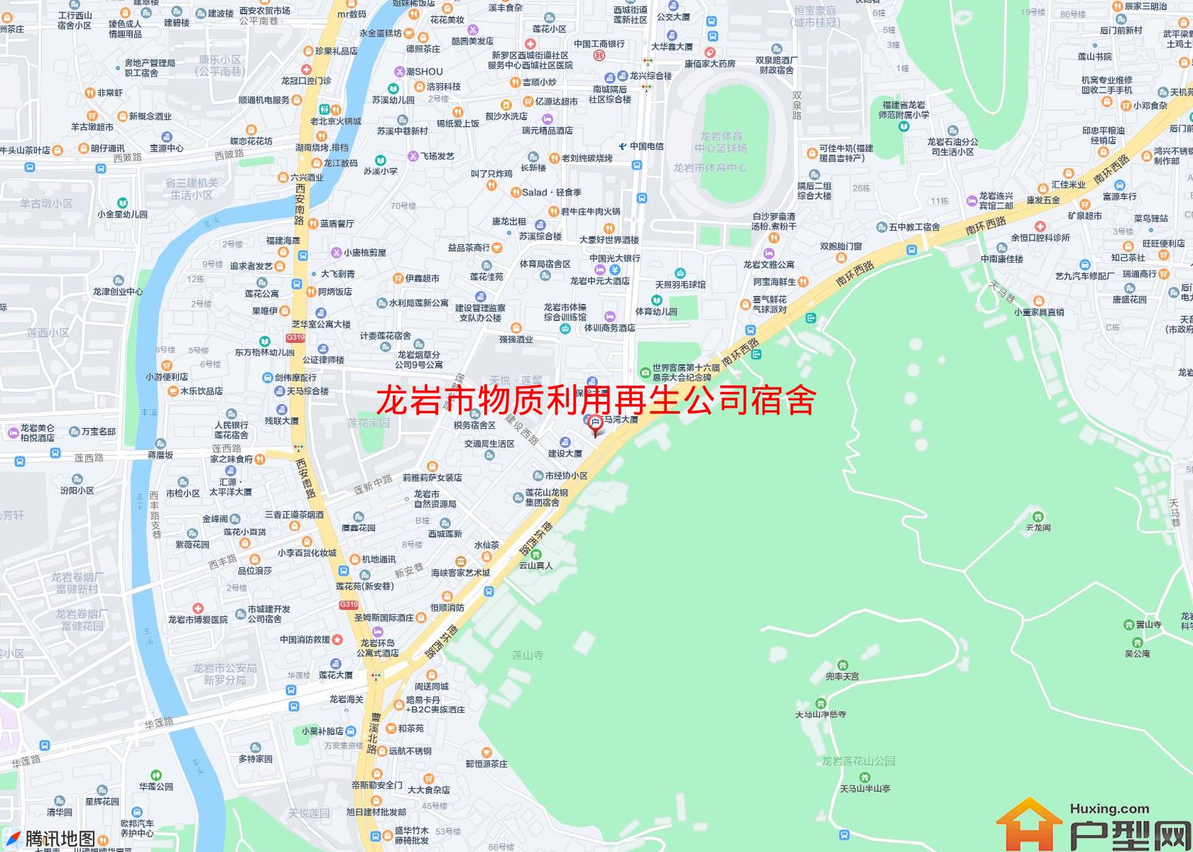 物质利用再生公司宿舍小区 - 户型网