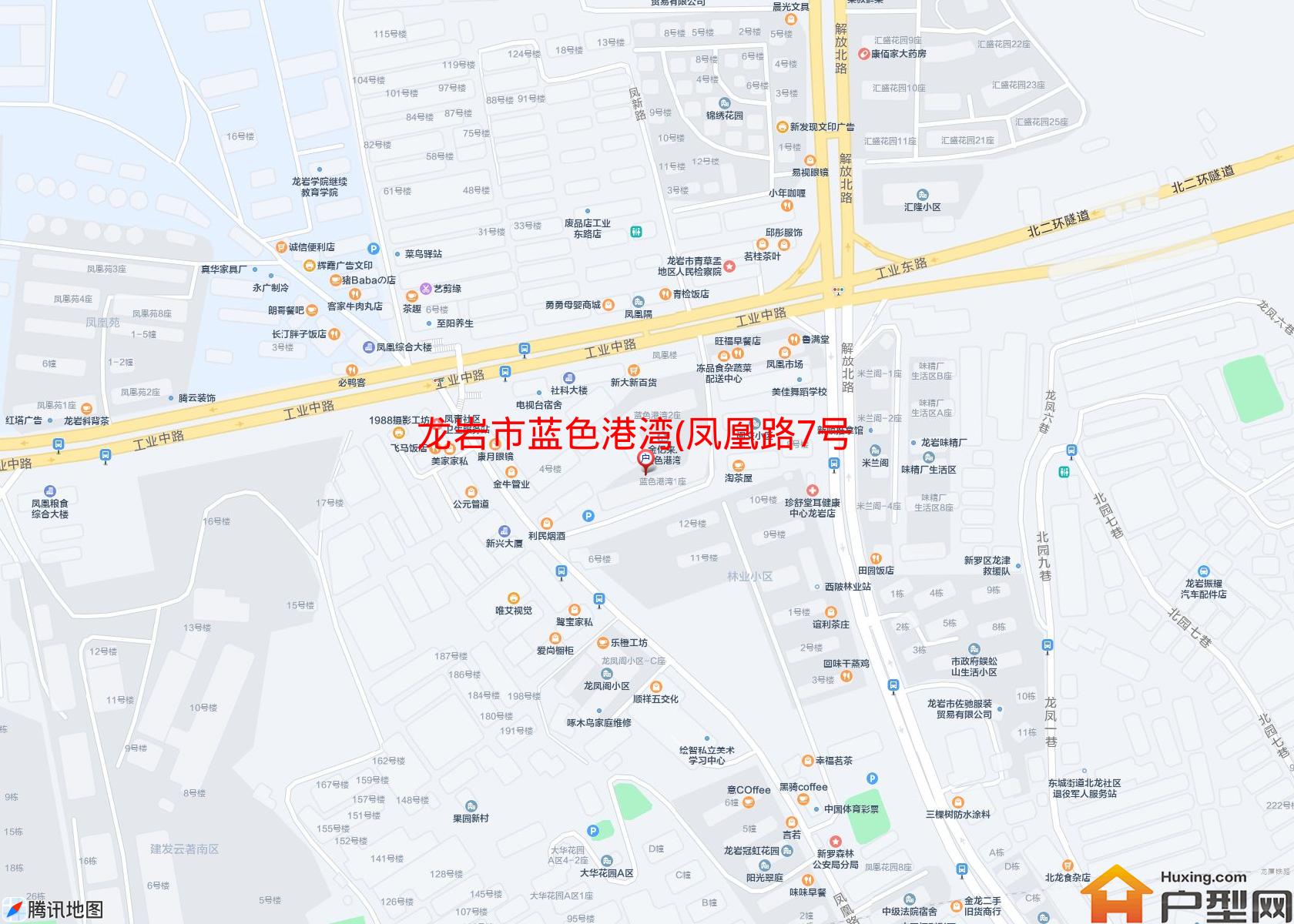 蓝色港湾(凤凰路7号)小区 - 户型网