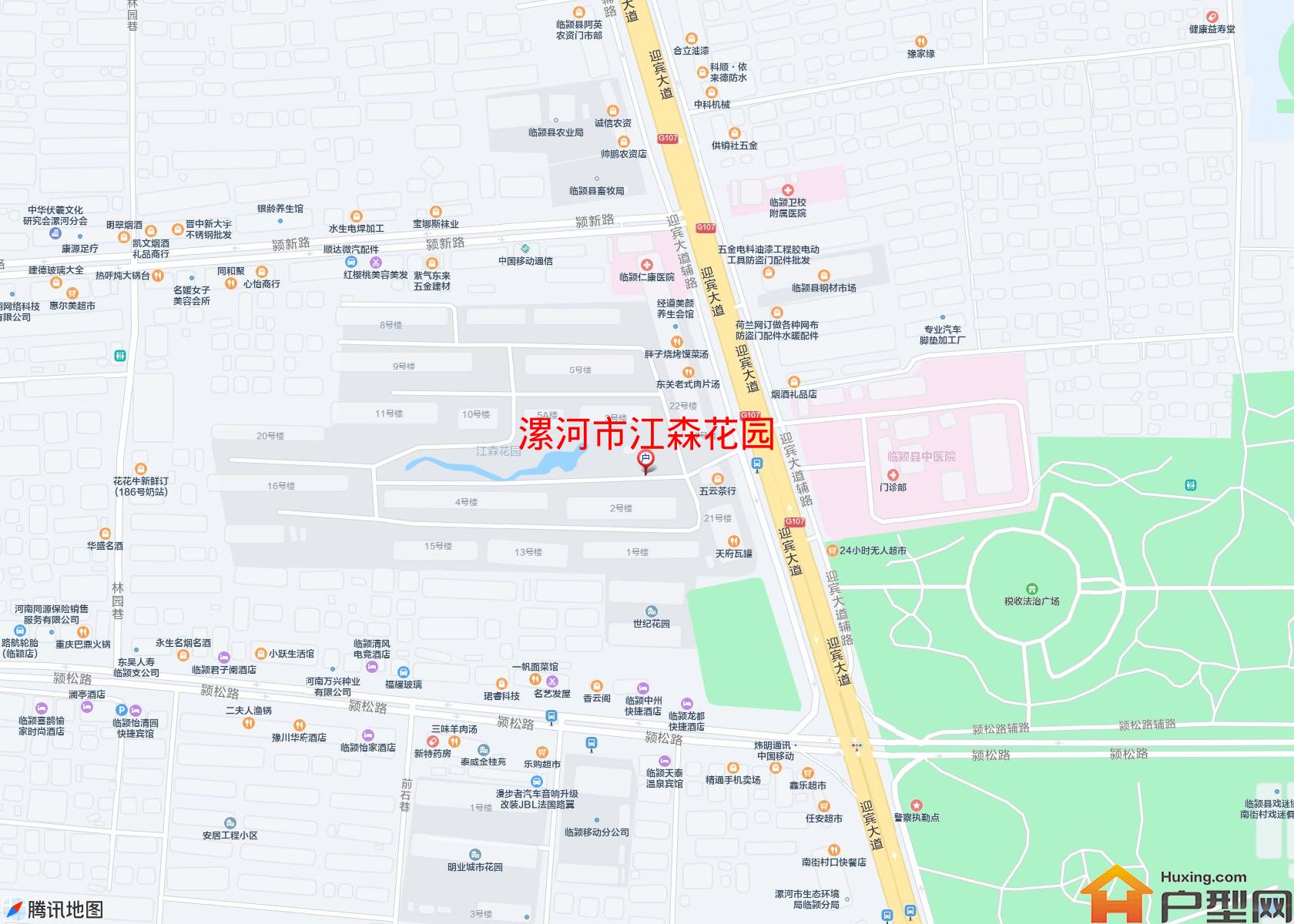 江森花园小区 - 户型网