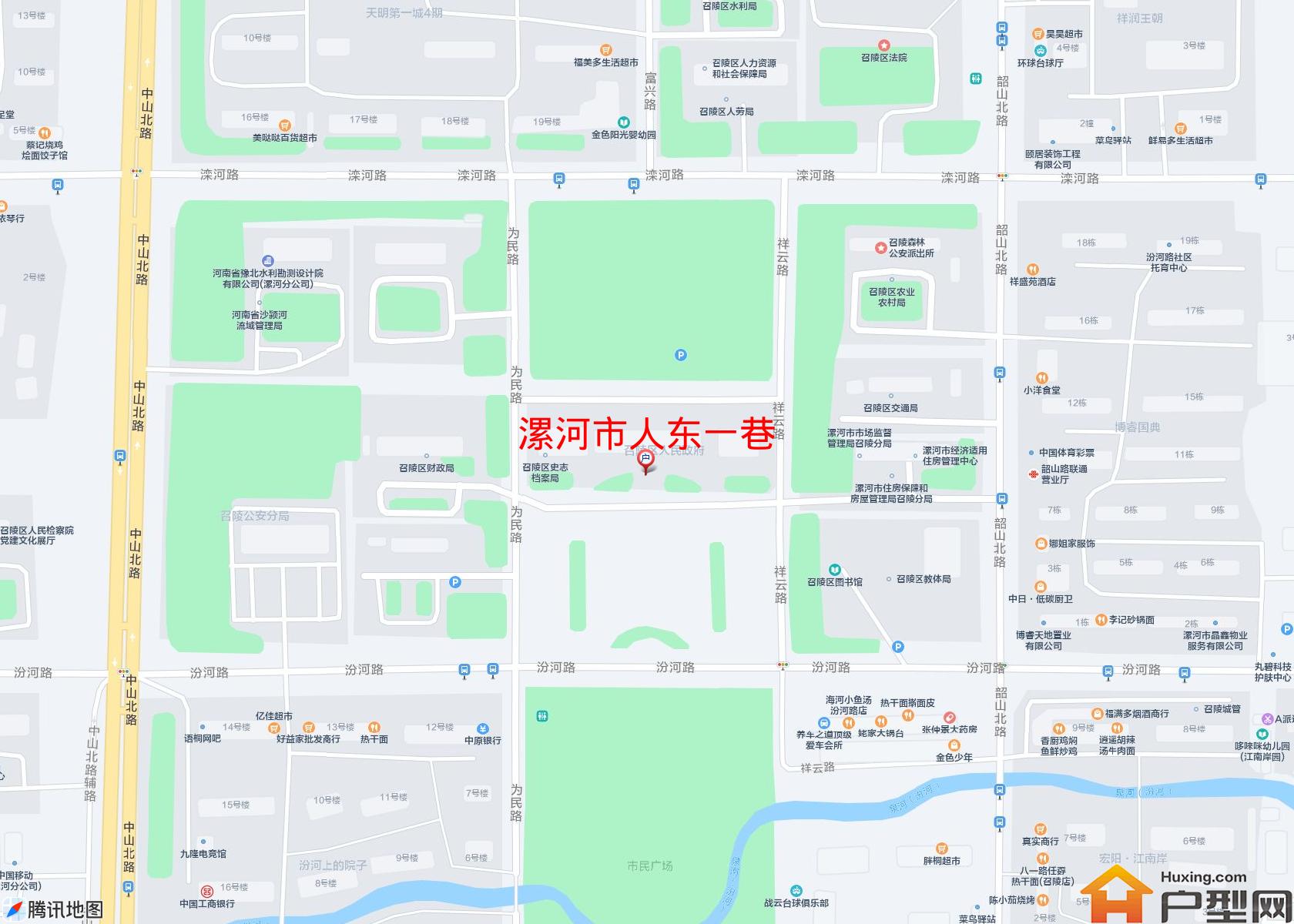 人东一巷小区 - 户型网