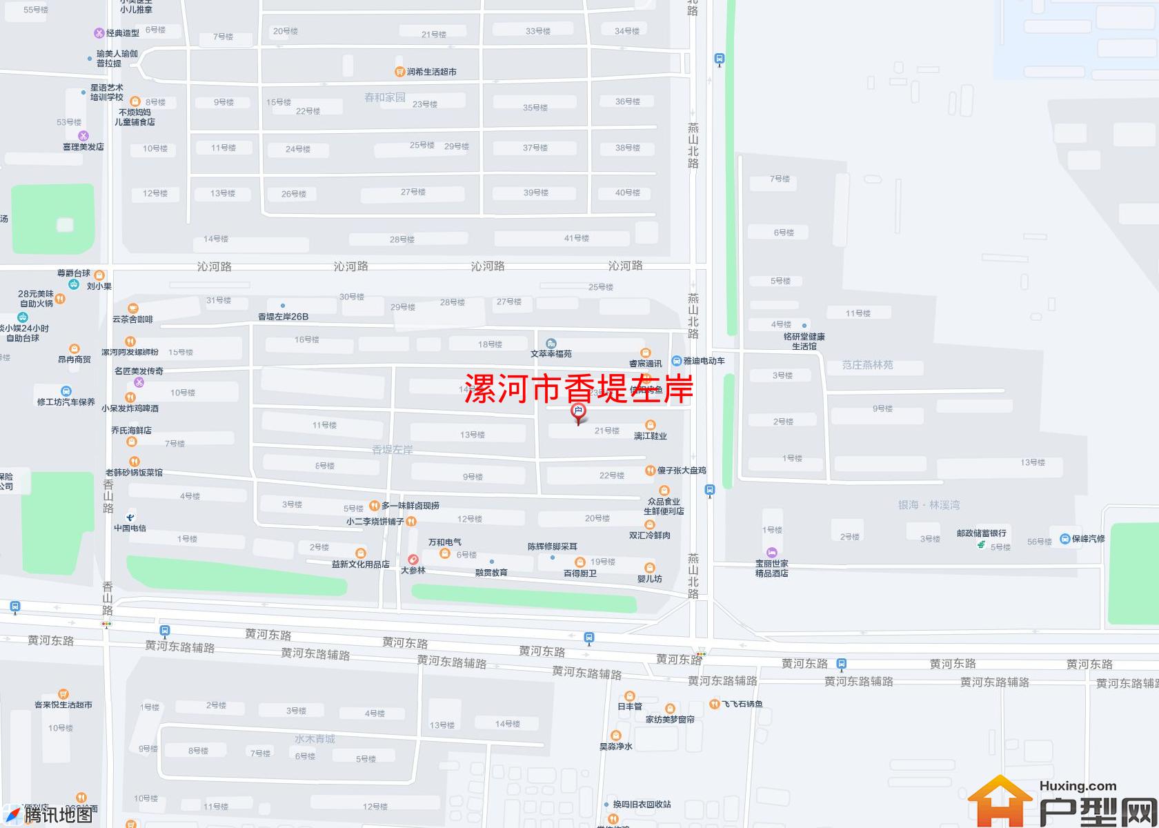 香堤左岸小区 - 户型网
