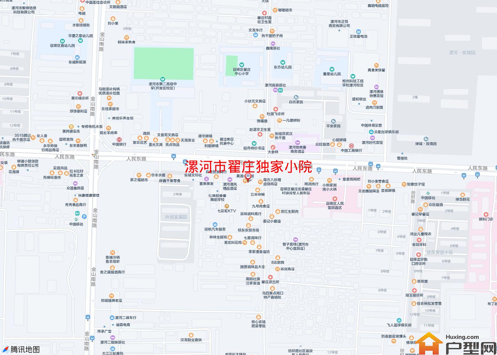 翟庄独家小院小区 - 户型网