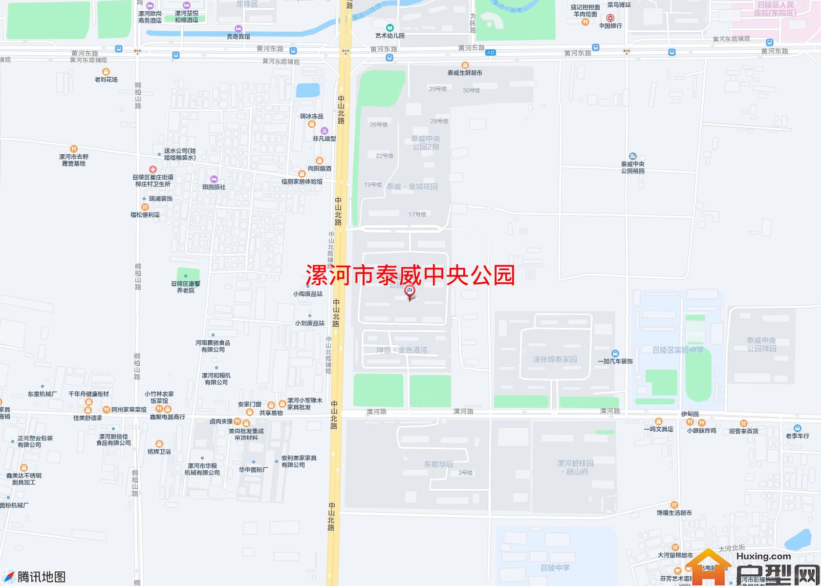 泰威中央公园小区 - 户型网