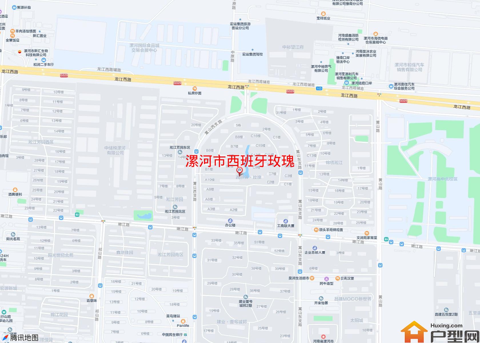 西班牙玫瑰小区 - 户型网
