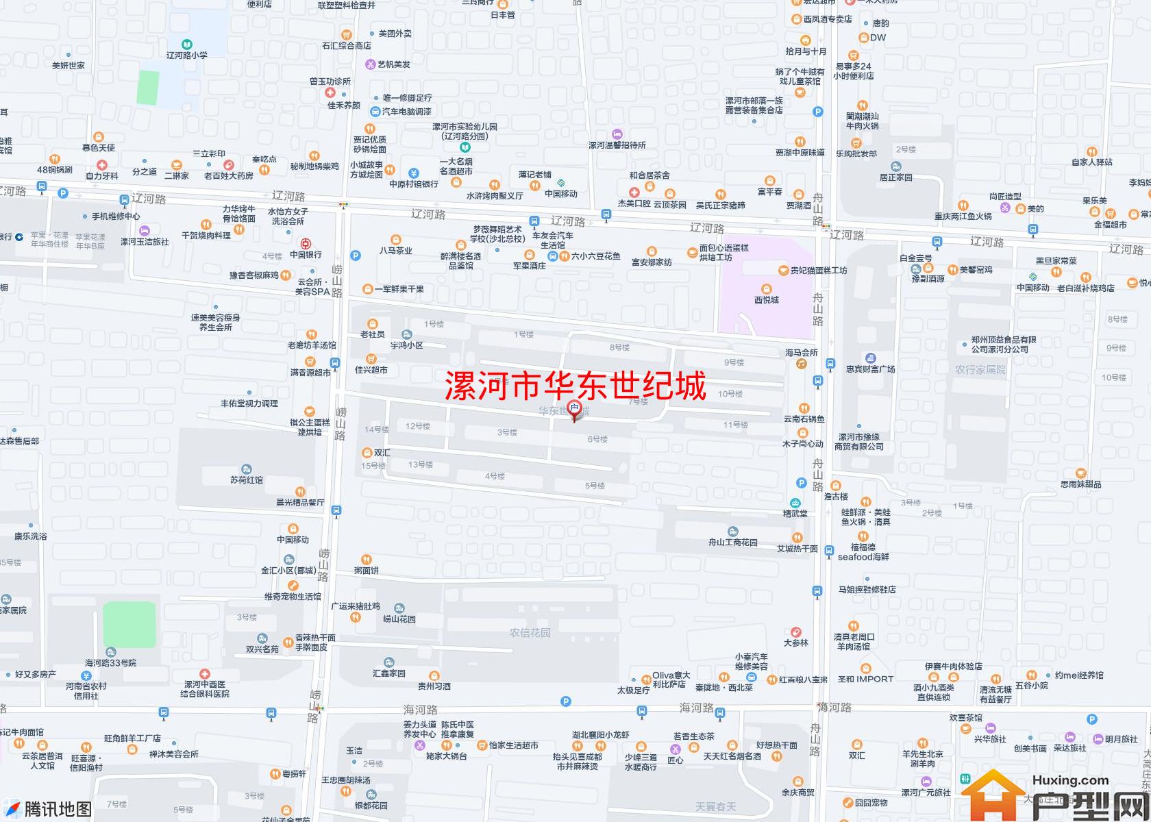 华东世纪城小区 - 户型网