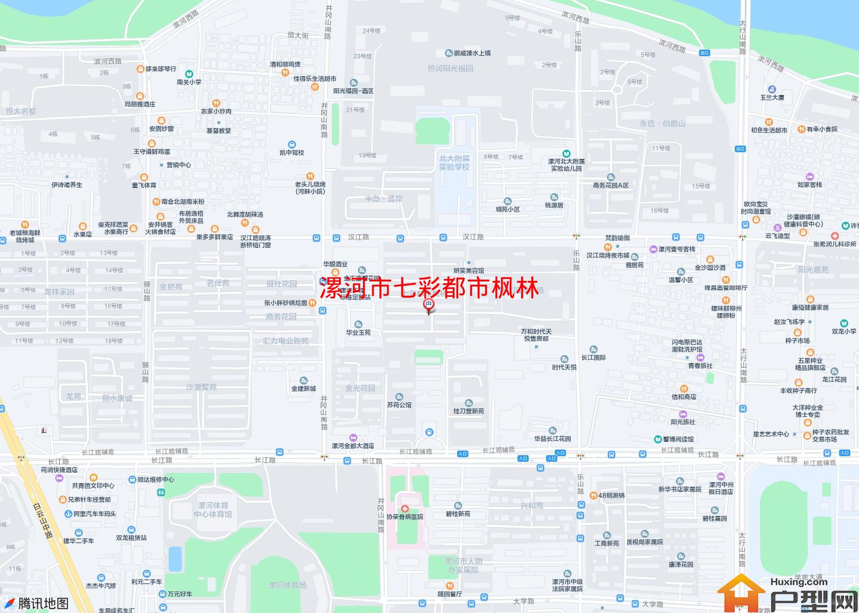 七彩都市枫林小区 - 户型网