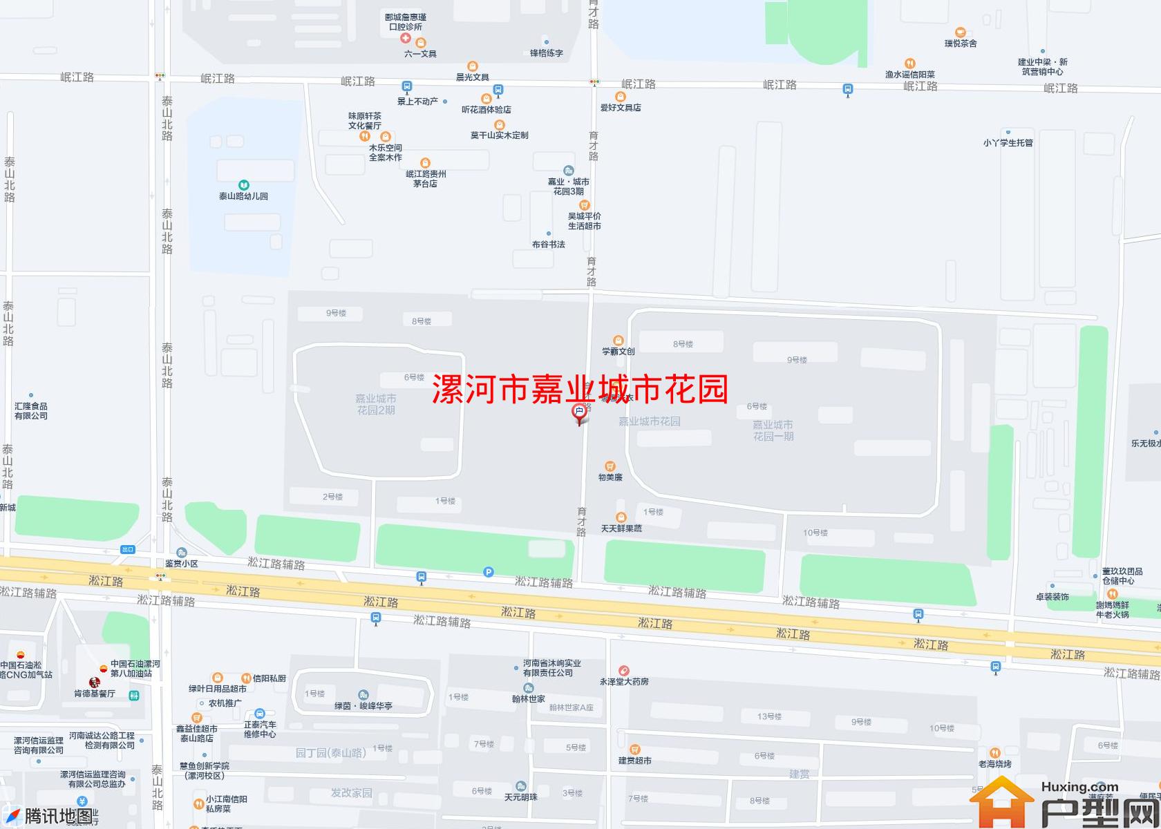 嘉业城市花园小区 - 户型网