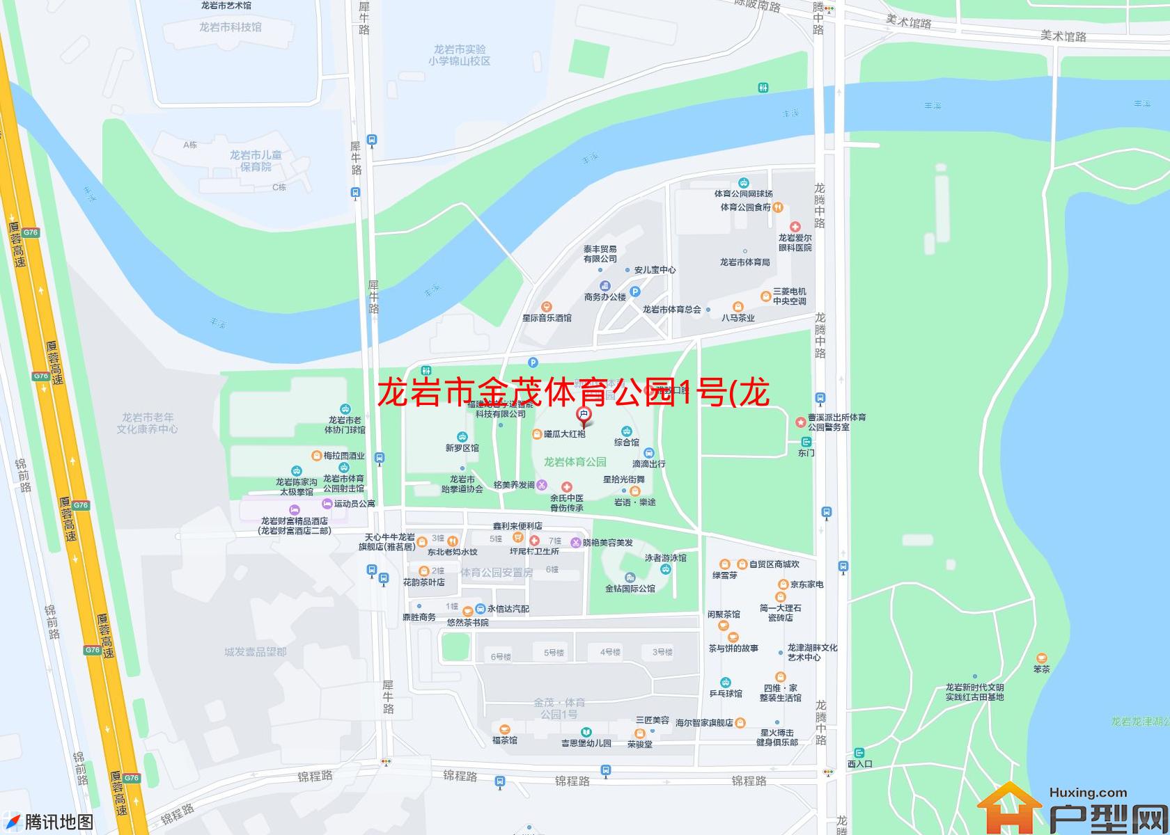 金茂体育公园1号(龙腾中路)小区 - 户型网