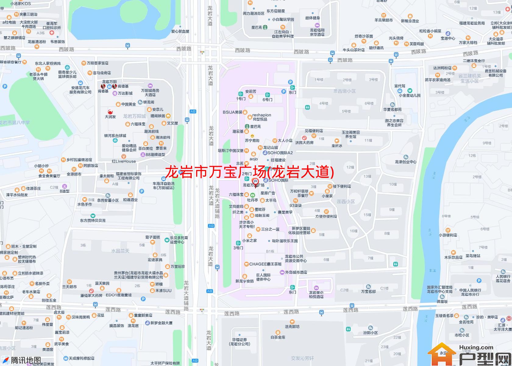 万宝广场(龙岩大道)小区 - 户型网