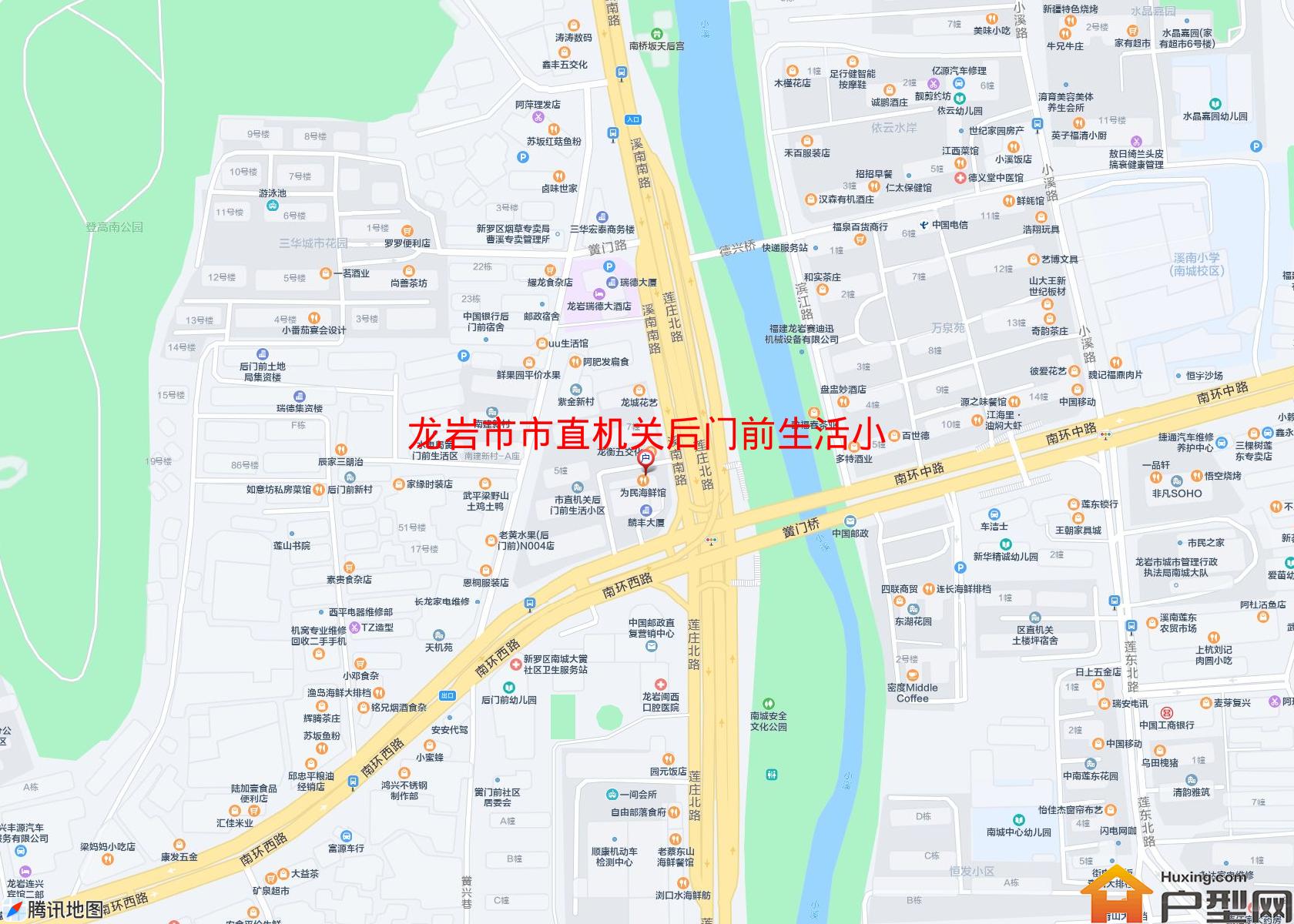 市直机关后门前生活小区小区 - 户型网