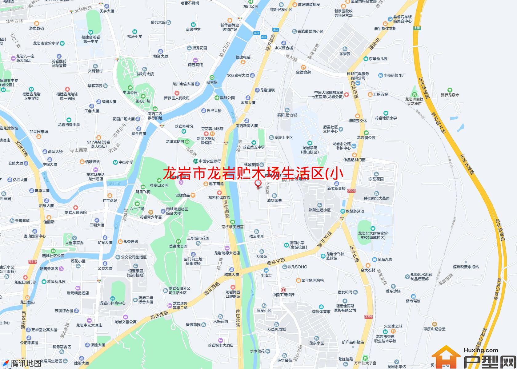 龙岩贮木场生活区(小溪路2号)小区 - 户型网