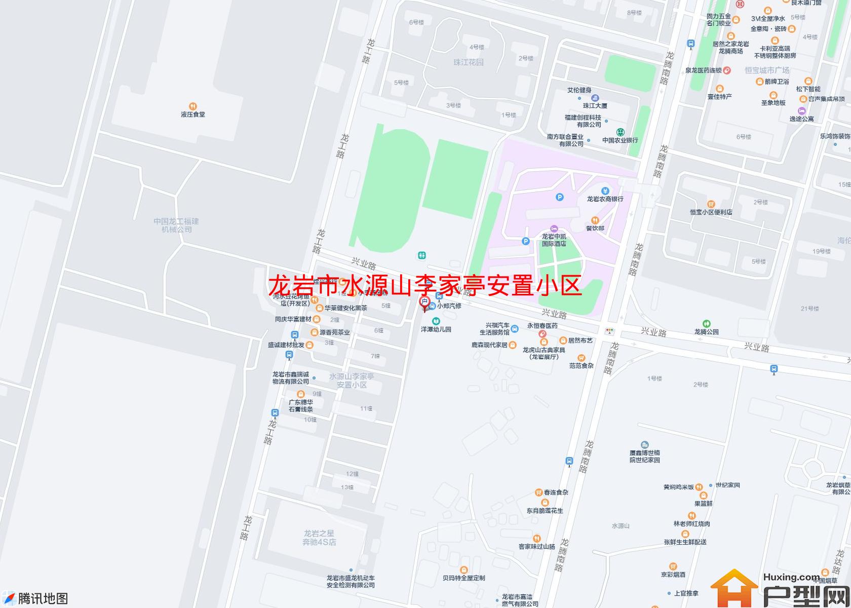 水源山李家亭安置小区(兴业路)小区 - 户型网