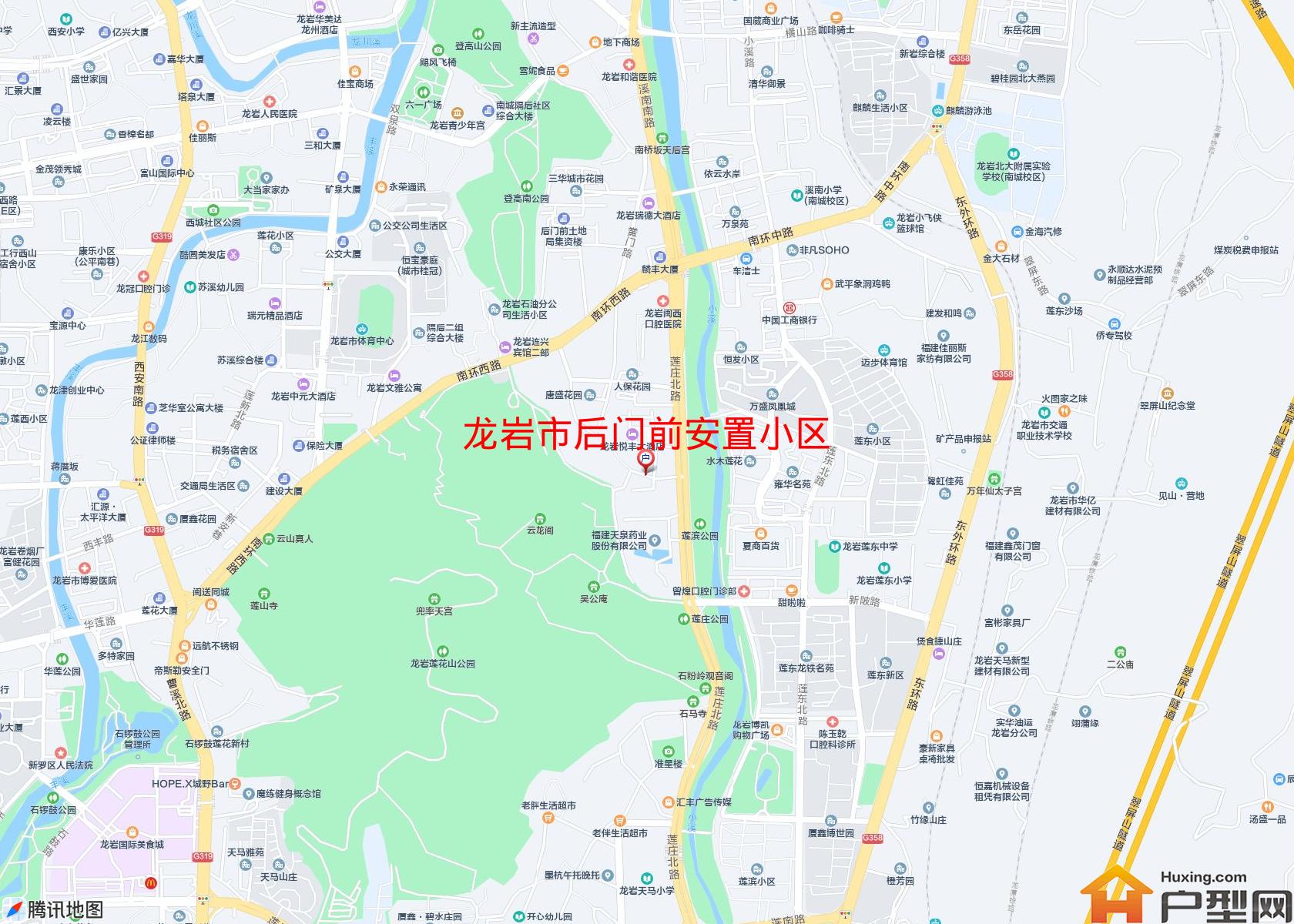 后门前安置小区小区 - 户型网