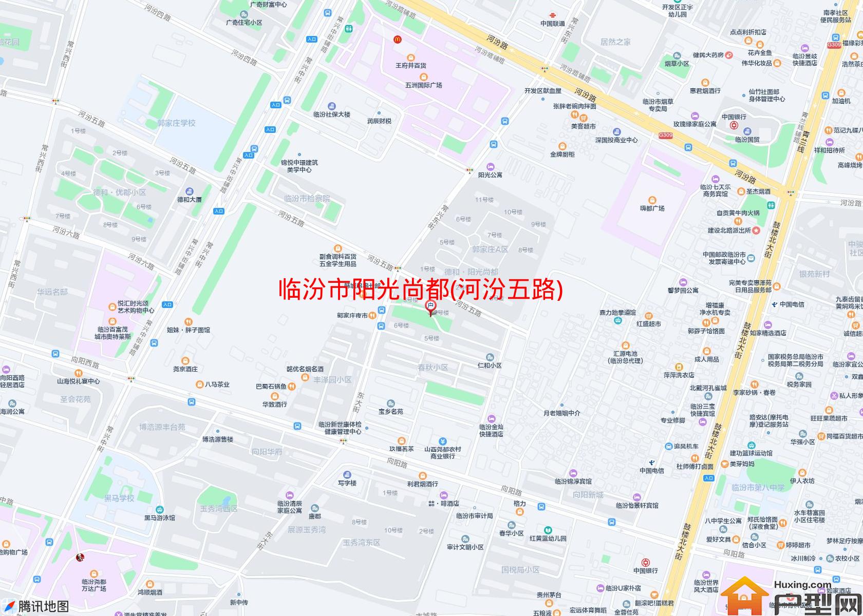 阳光尚都(河汾五路)小区 - 户型网