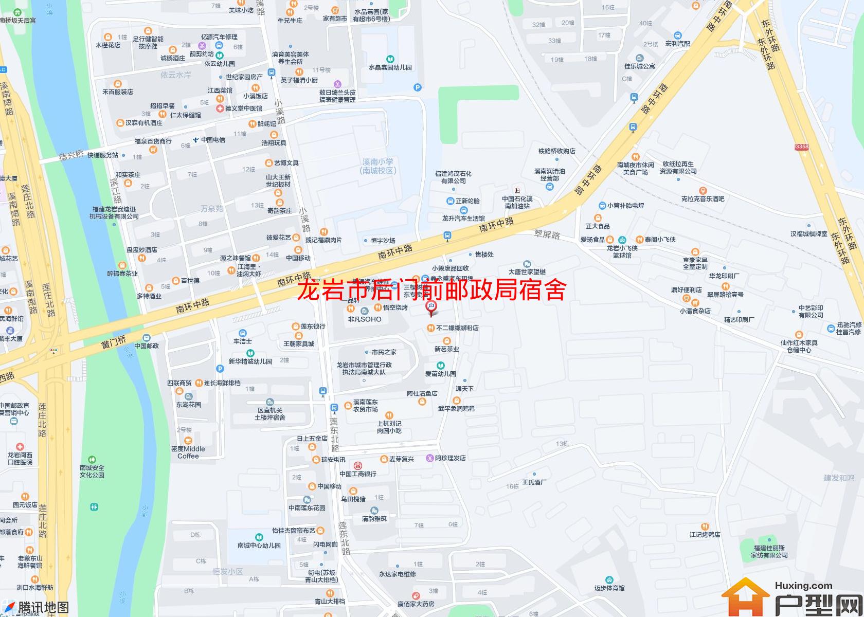 后门前邮政局宿舍小区 - 户型网