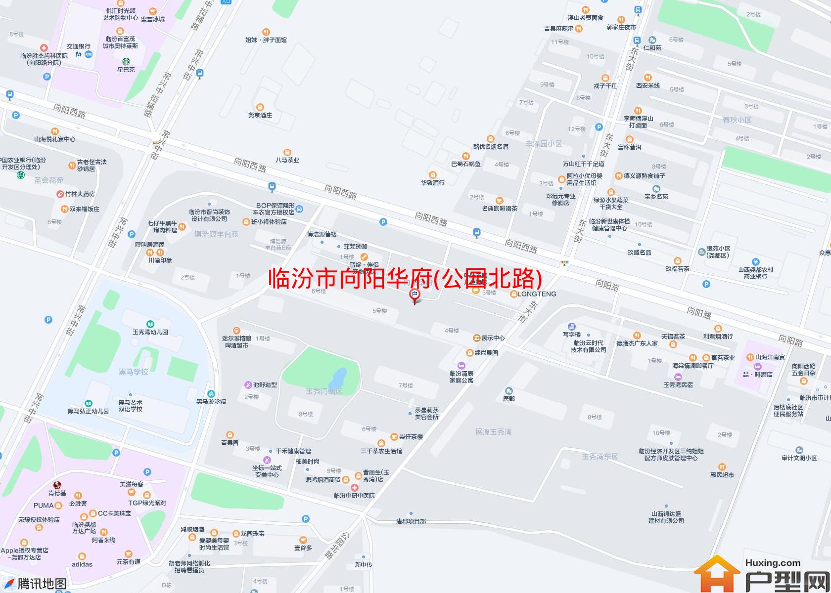 向阳华府(公园北路)小区 - 户型网