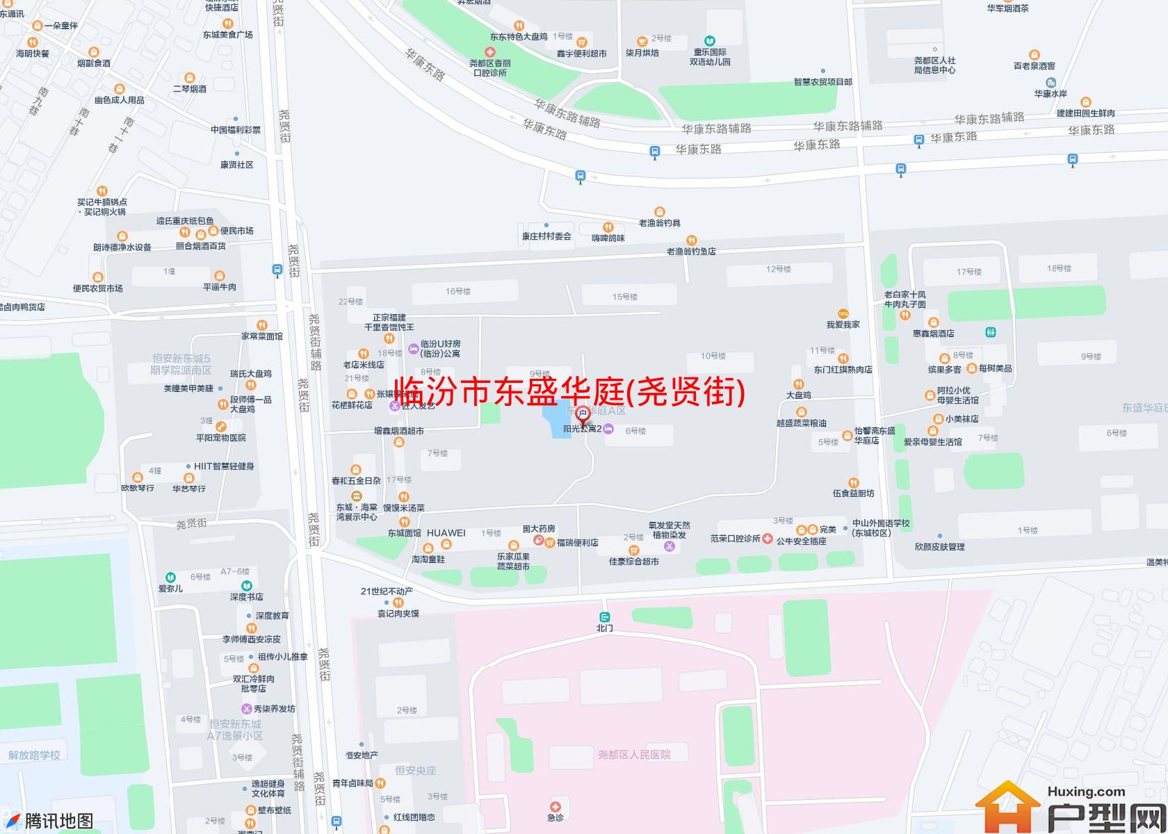 东盛华庭(尧贤街)小区 - 户型网