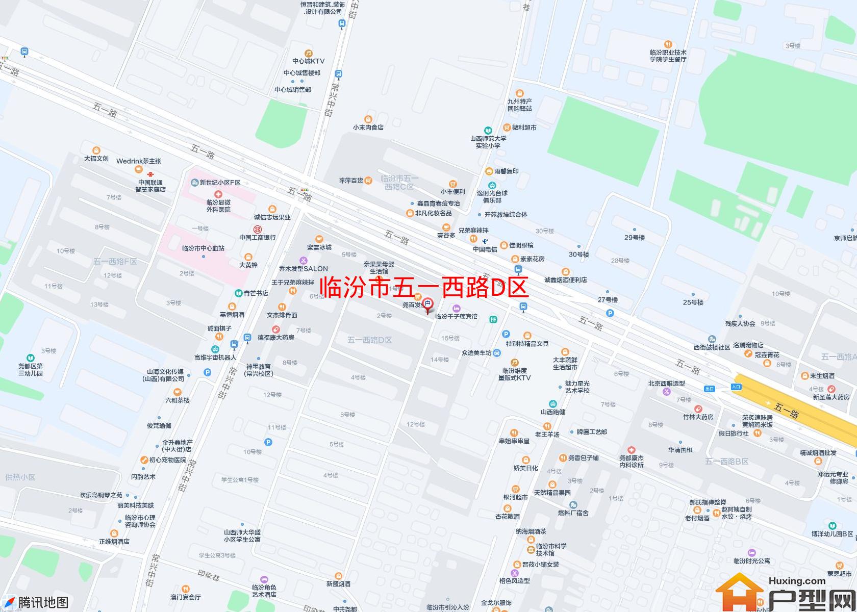 五一西路D区小区 - 户型网
