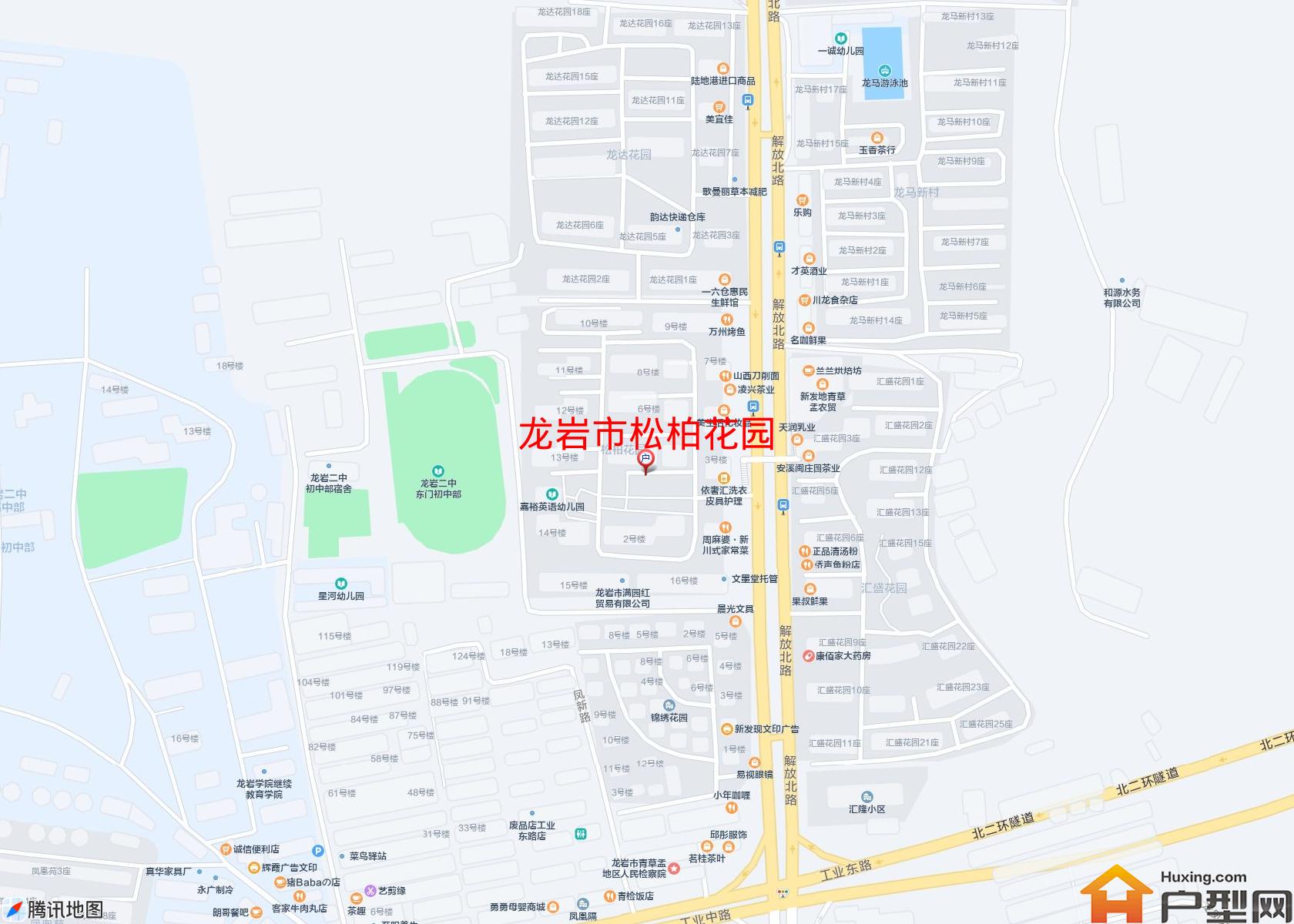 松柏花园小区 - 户型网