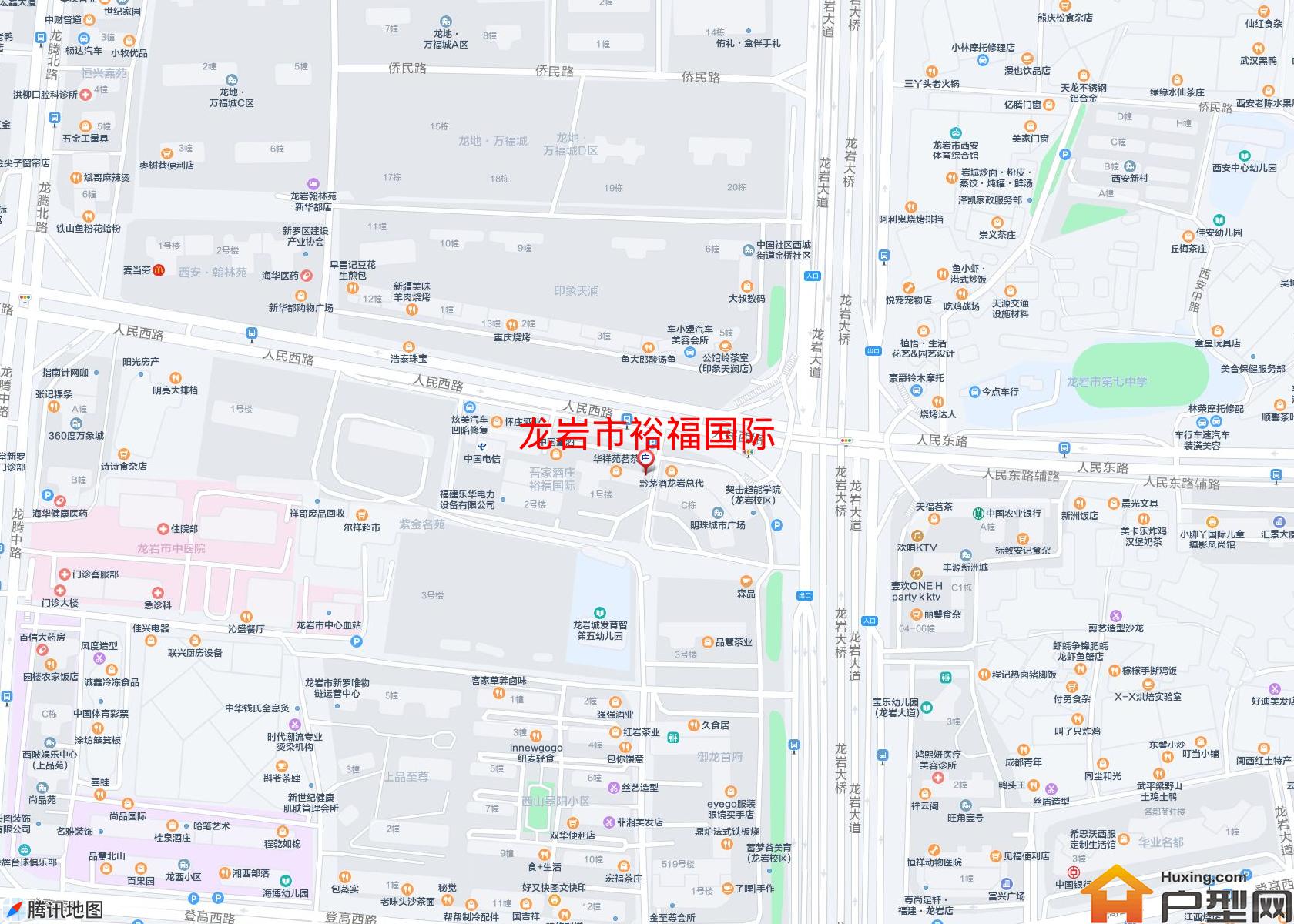 裕福国际小区 - 户型网