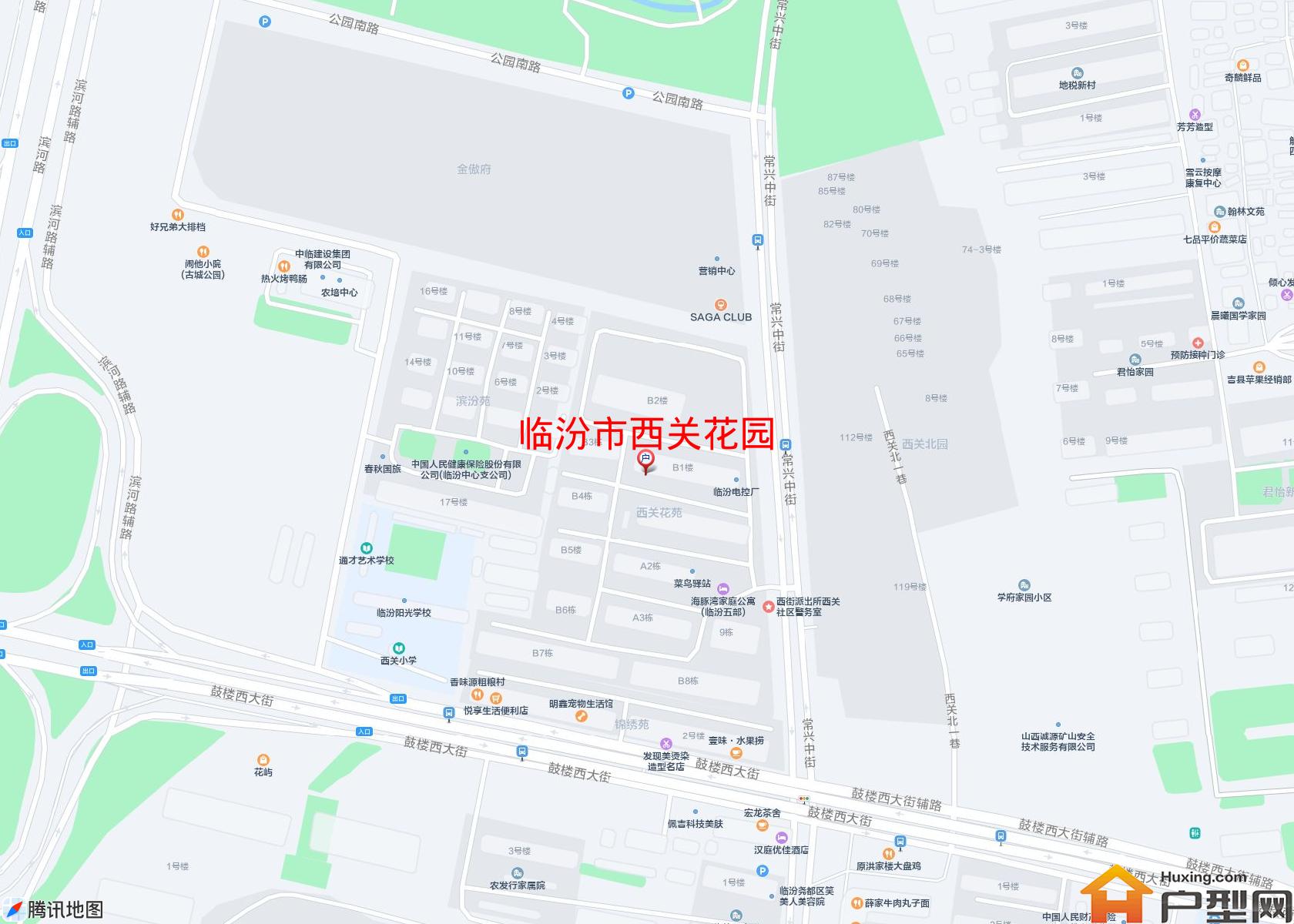 西关花园小区 - 户型网