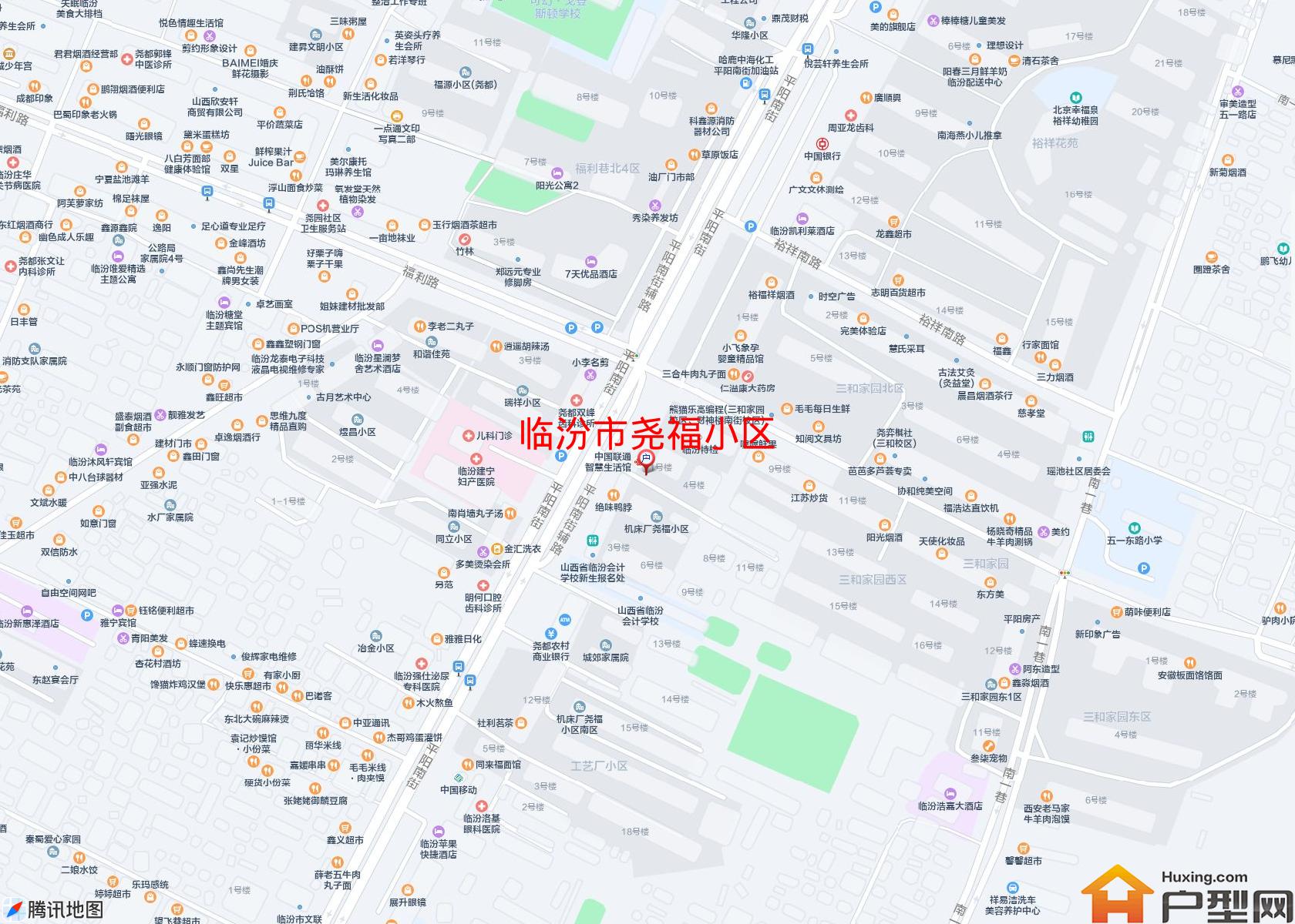 尧福小区小区 - 户型网