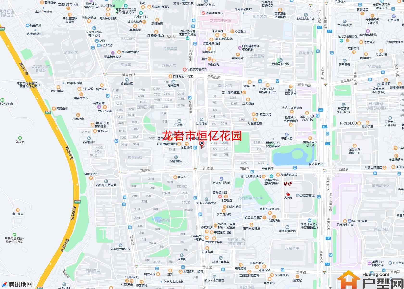 恒亿花园小区 - 户型网