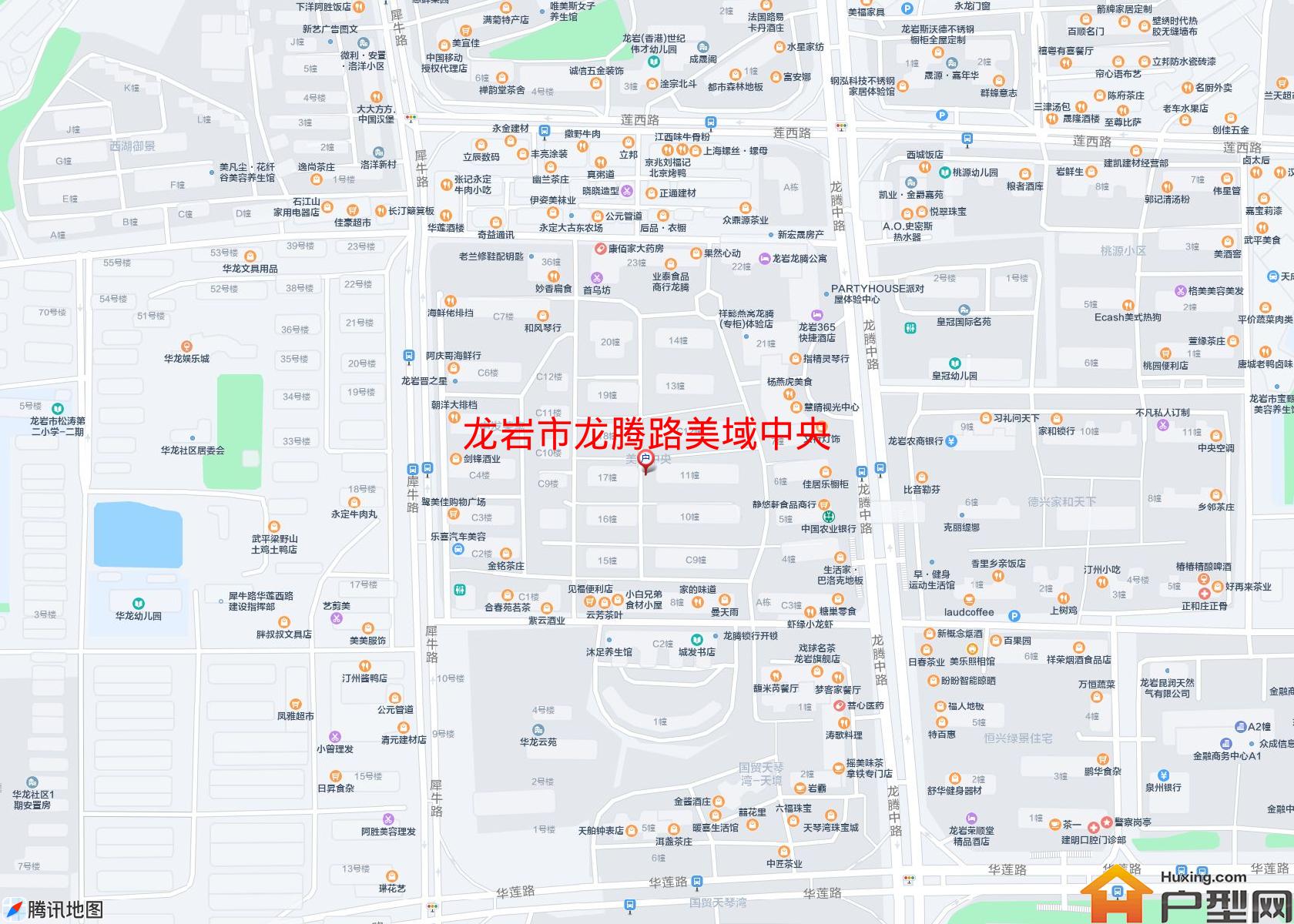 龙腾路美域中央小区 - 户型网