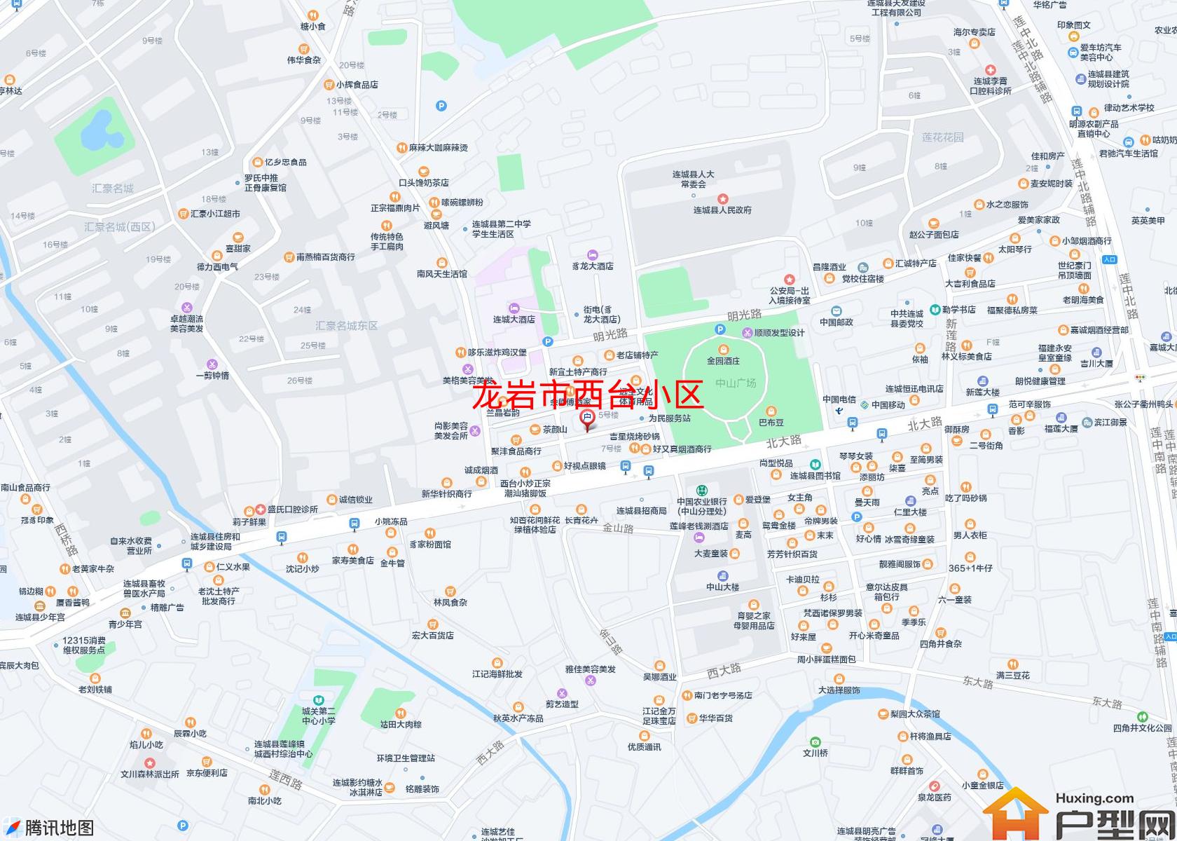 西台小区小区 - 户型网