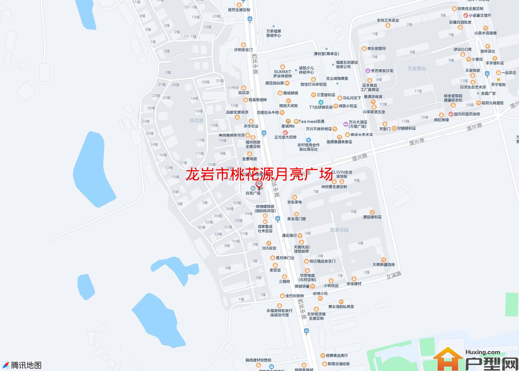 桃花源月亮广场小区 - 户型网
