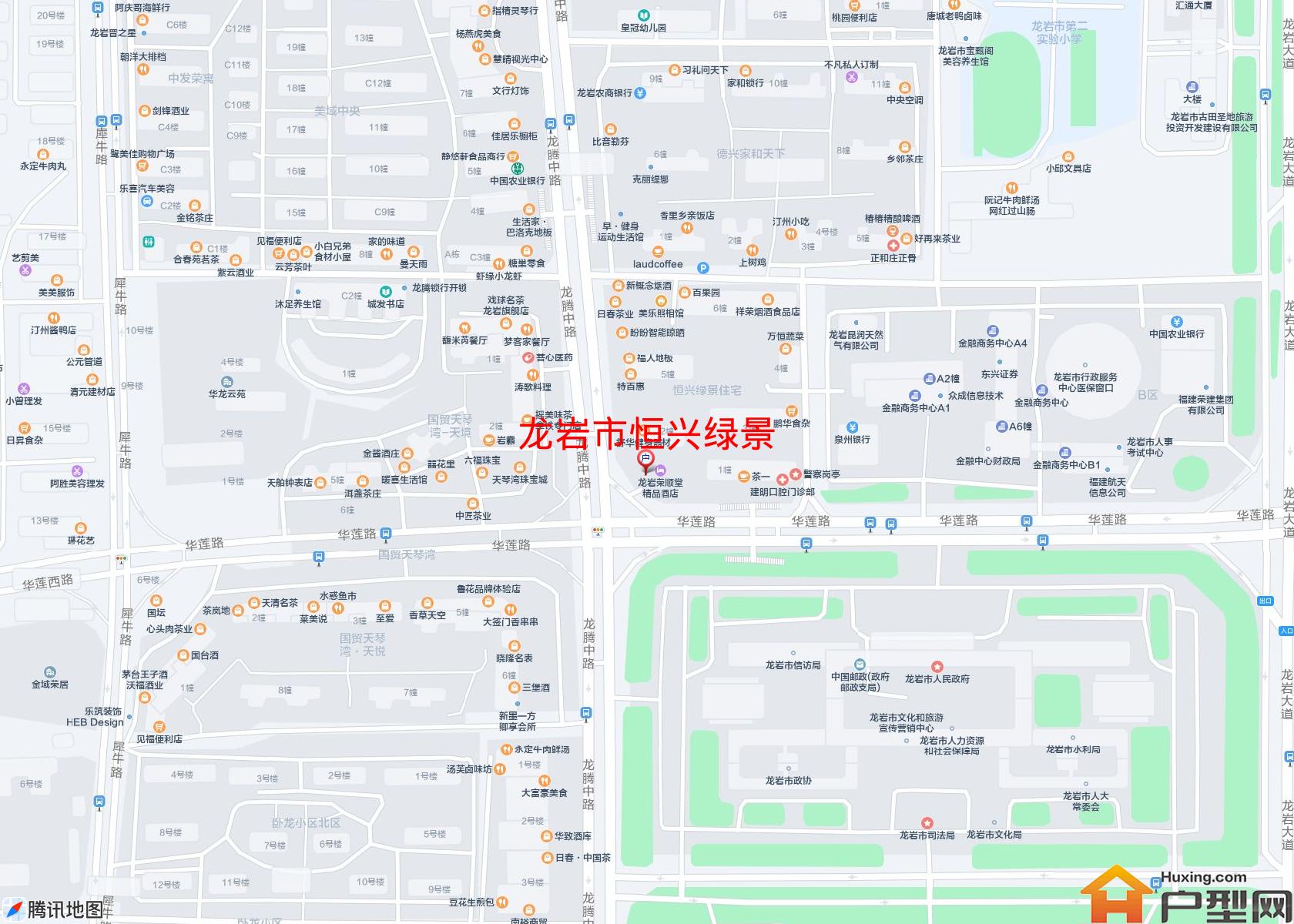 恒兴绿景小区 - 户型网