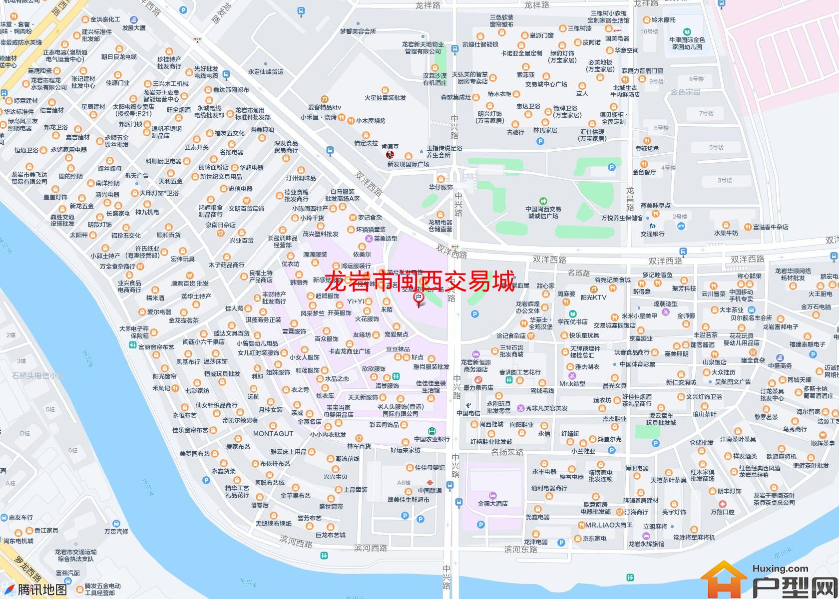 闽西交易城小区 - 户型网