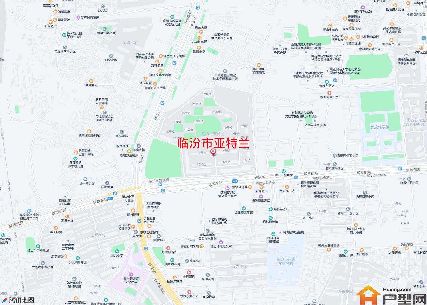 亚特兰小区 - 户型网