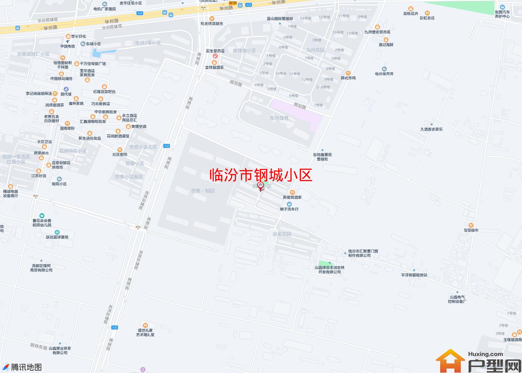 钢城小区小区 - 户型网
