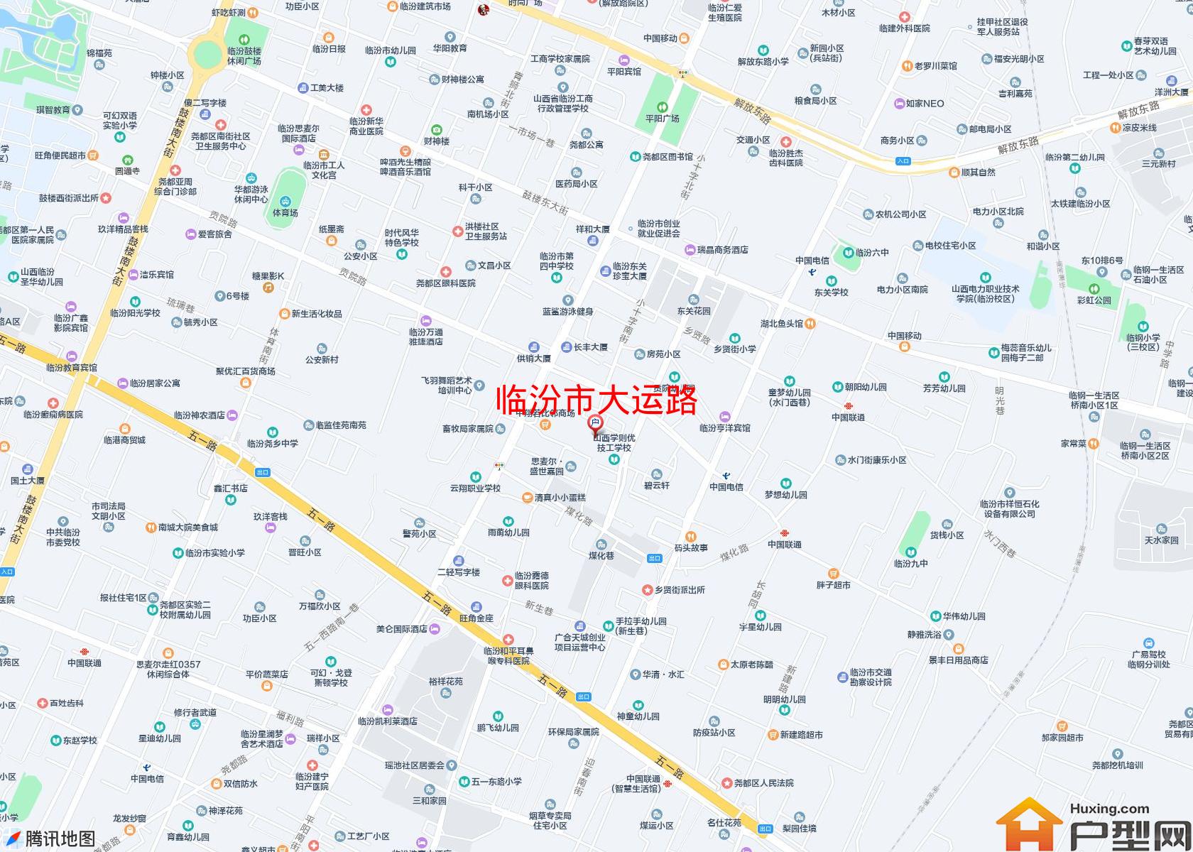 大运路小区 - 户型网