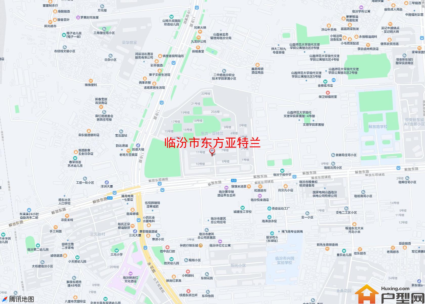 东方亚特兰小区 - 户型网