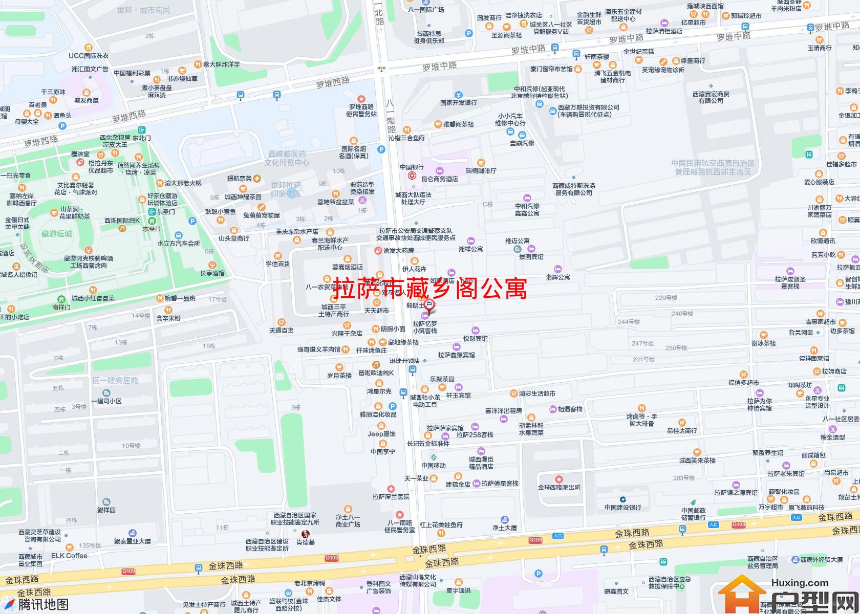 藏乡阁公寓小区 - 户型网