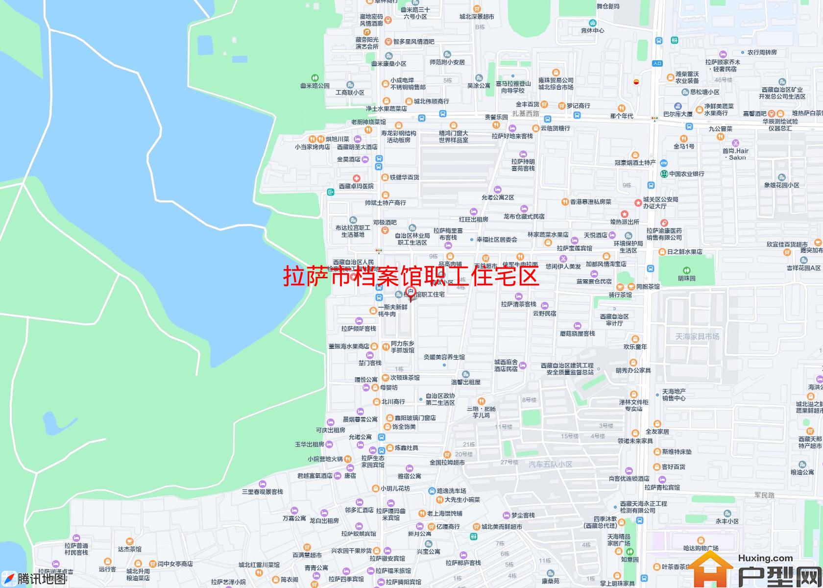 档案馆职工住宅区小区 - 户型网
