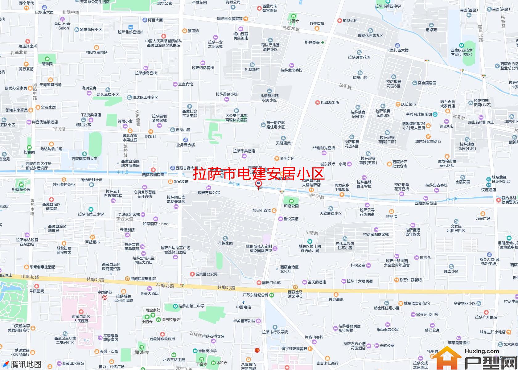电建安居小区小区 - 户型网