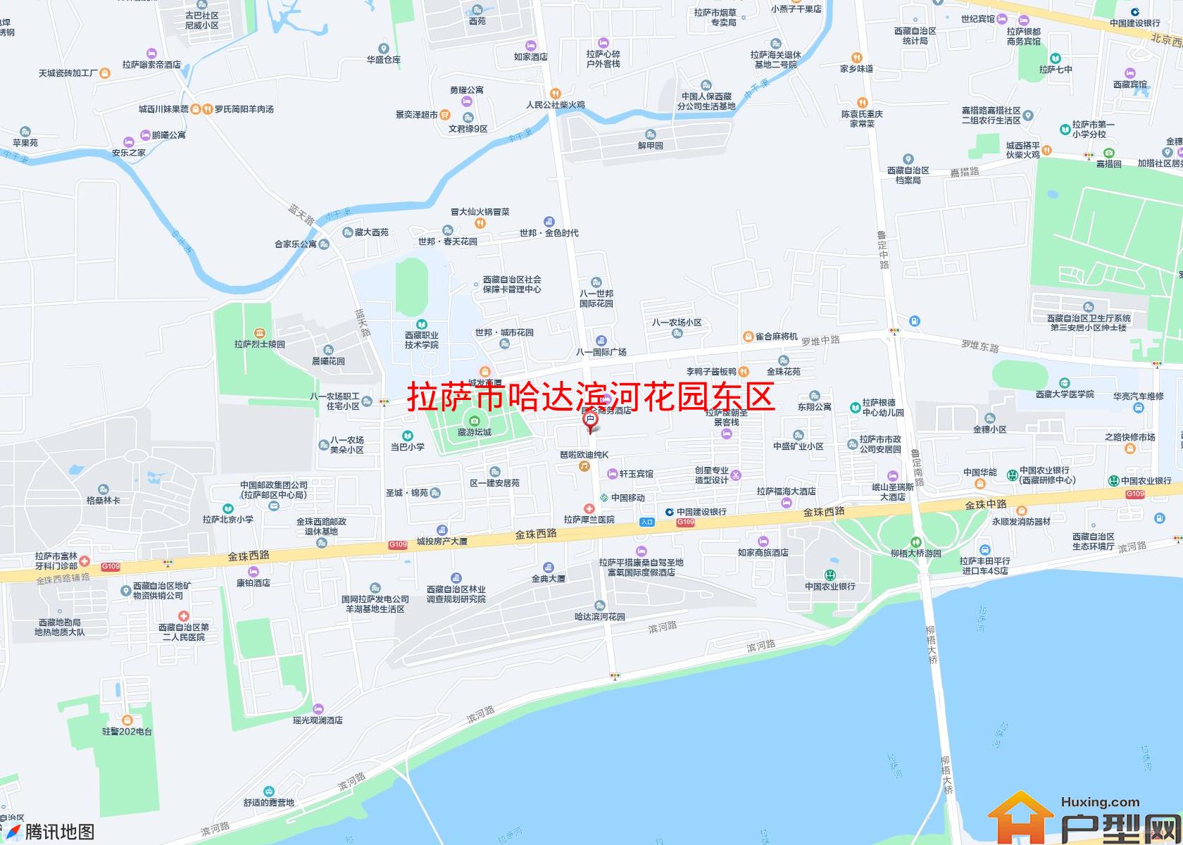 哈达滨河花园东区小区 - 户型网