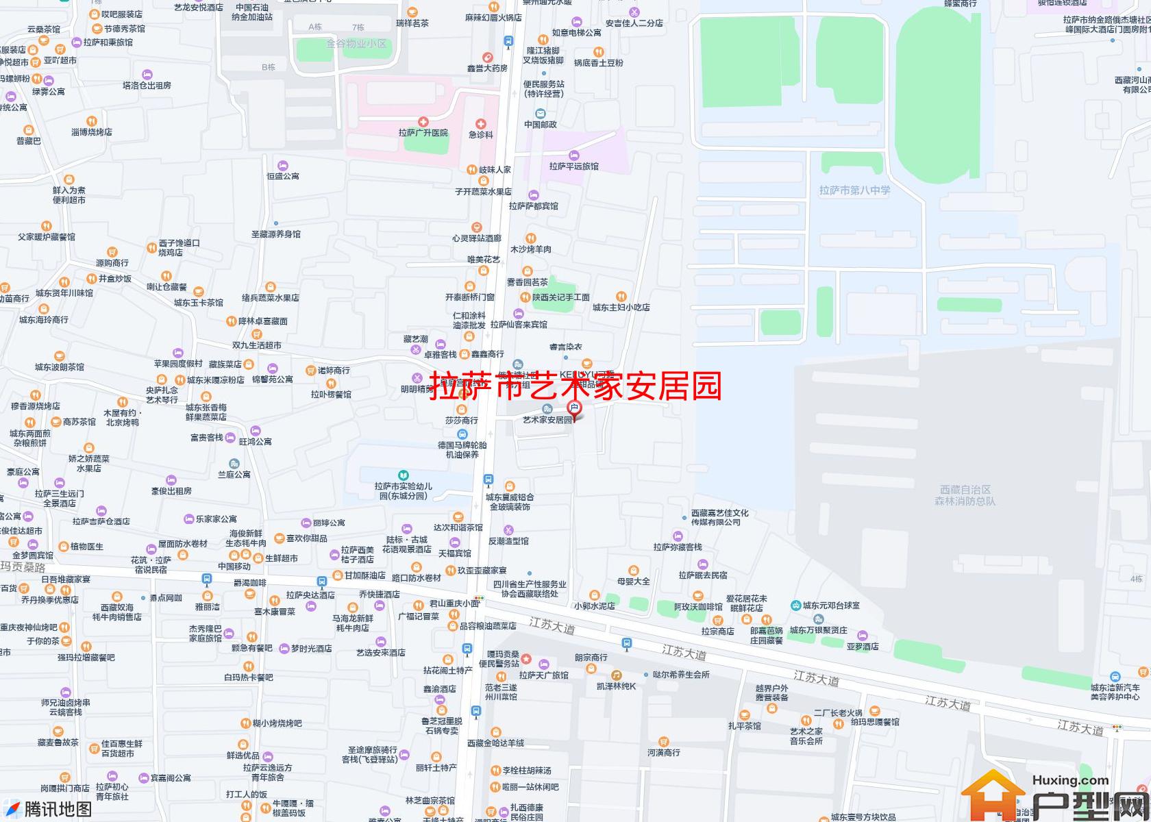 艺术家安居园小区 - 户型网
